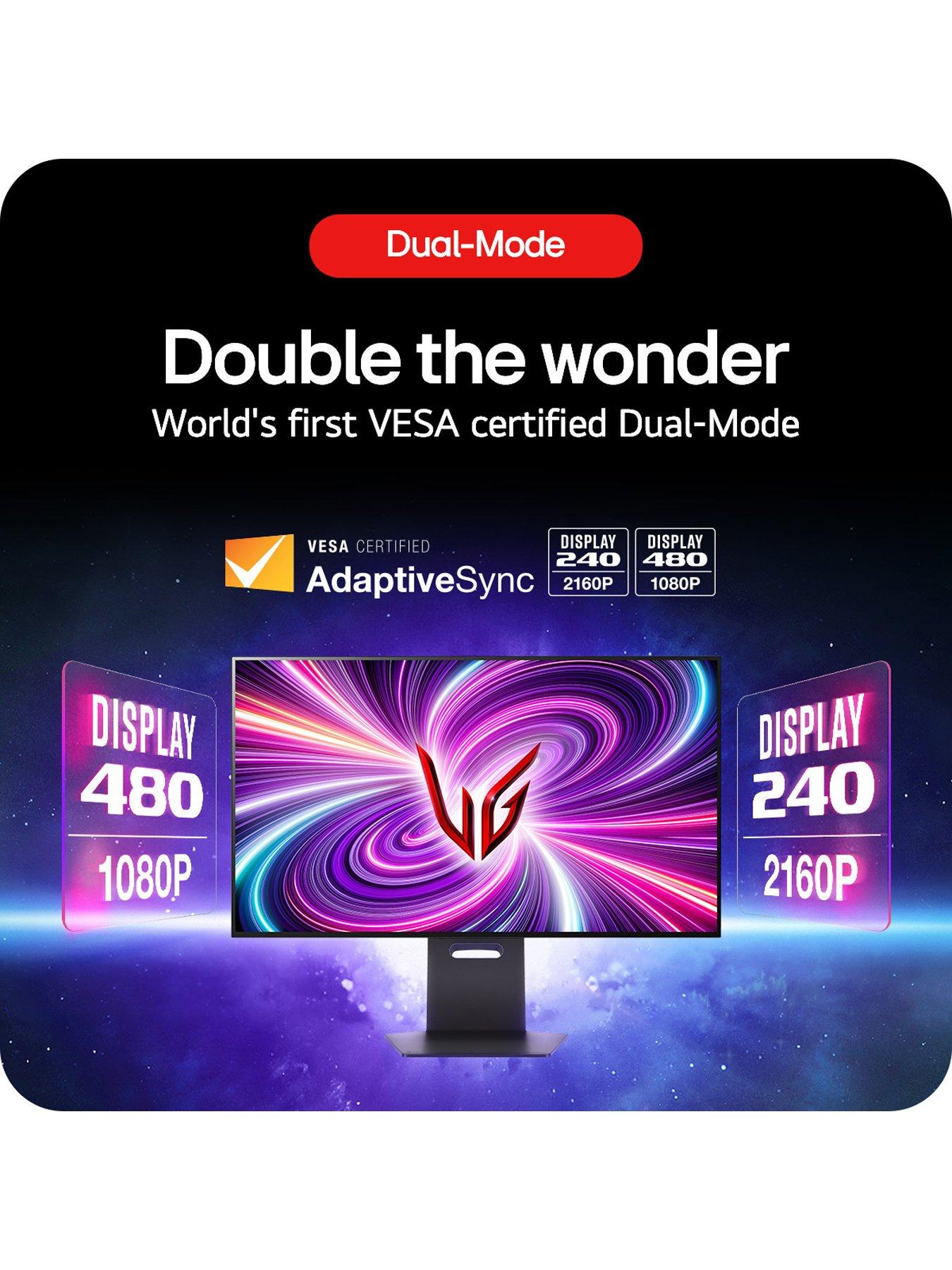  image of lg-ultragear-dual-mode-32-oled-4k-uhd-gaming-monitor