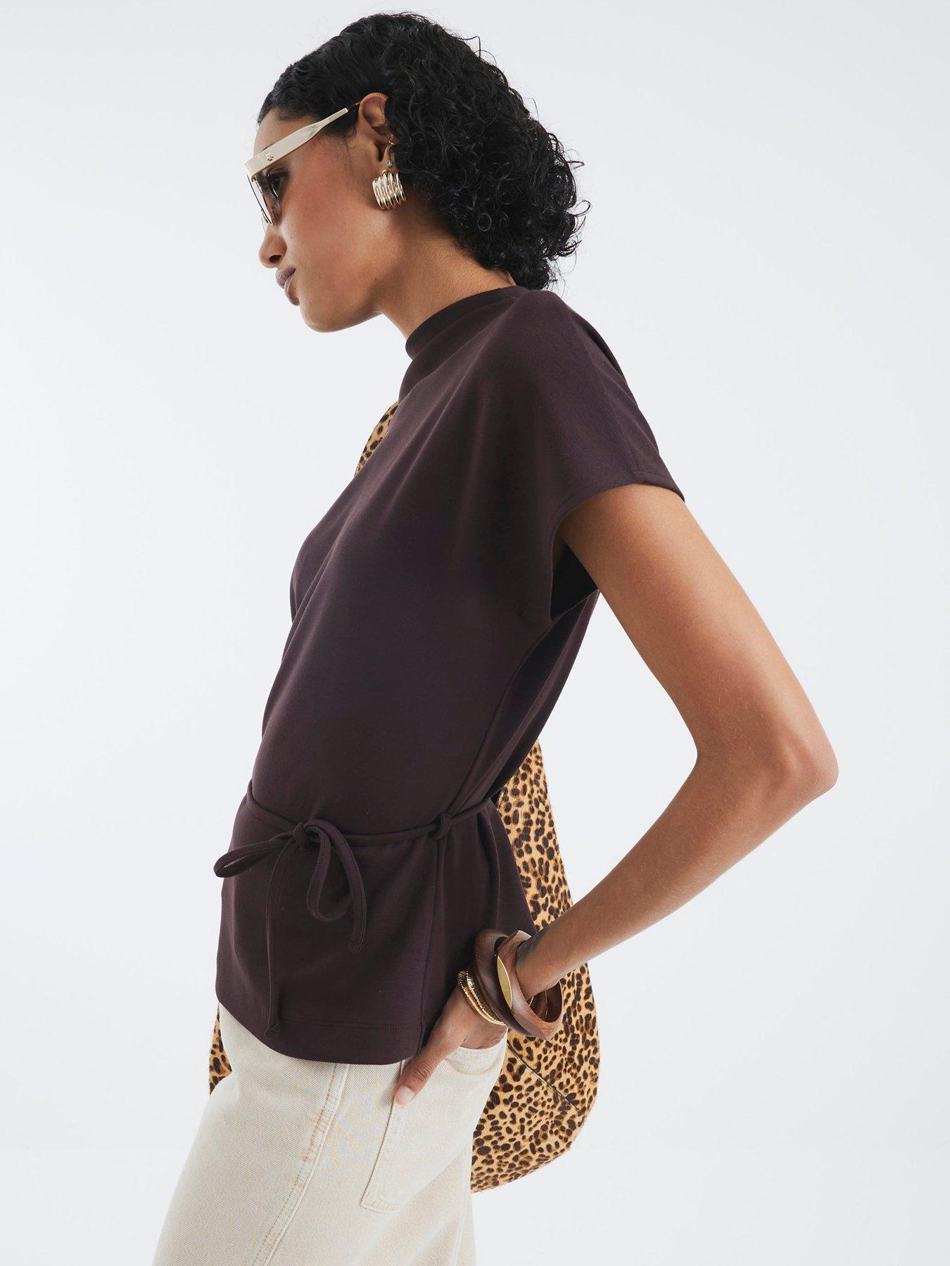 undefined Short Sleeve Premium Clean Belted Tee