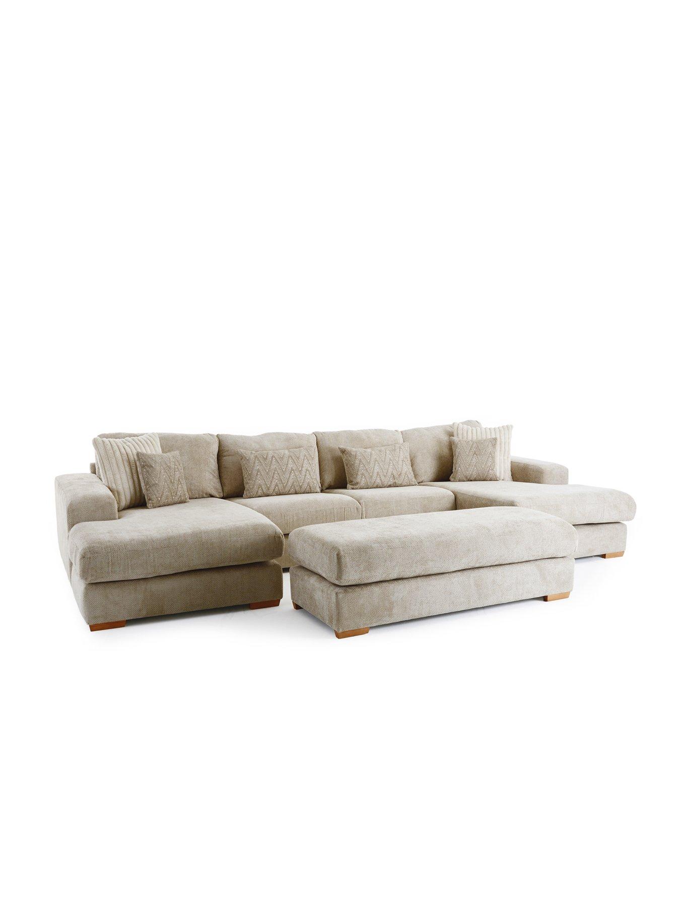 Image 3 of 7 of Very Home Broadgate Large U-shape Modular Sofa With FS