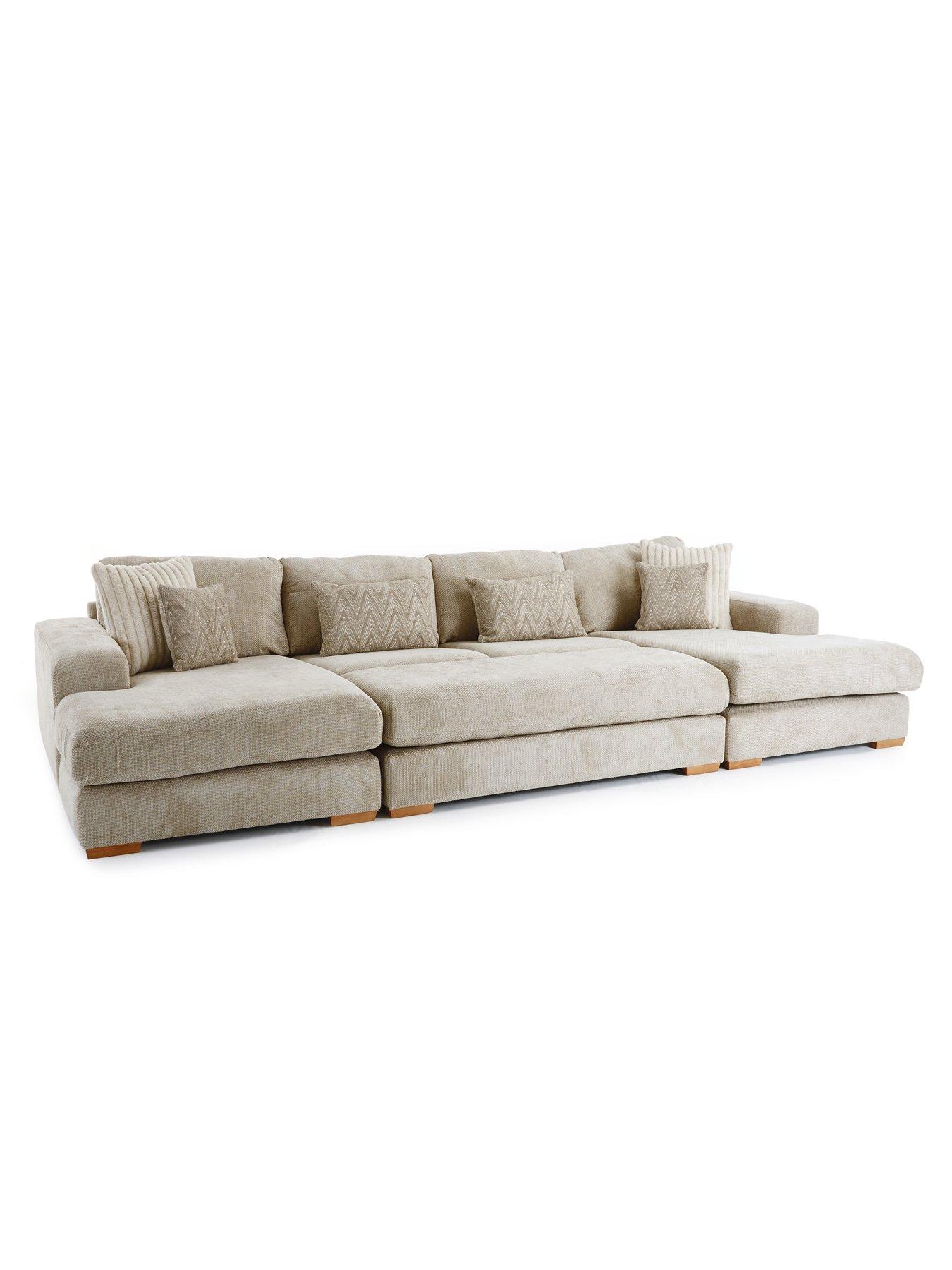 Image 5 of 7 of Very Home Broadgate Large U-shape Modular Sofa With FS