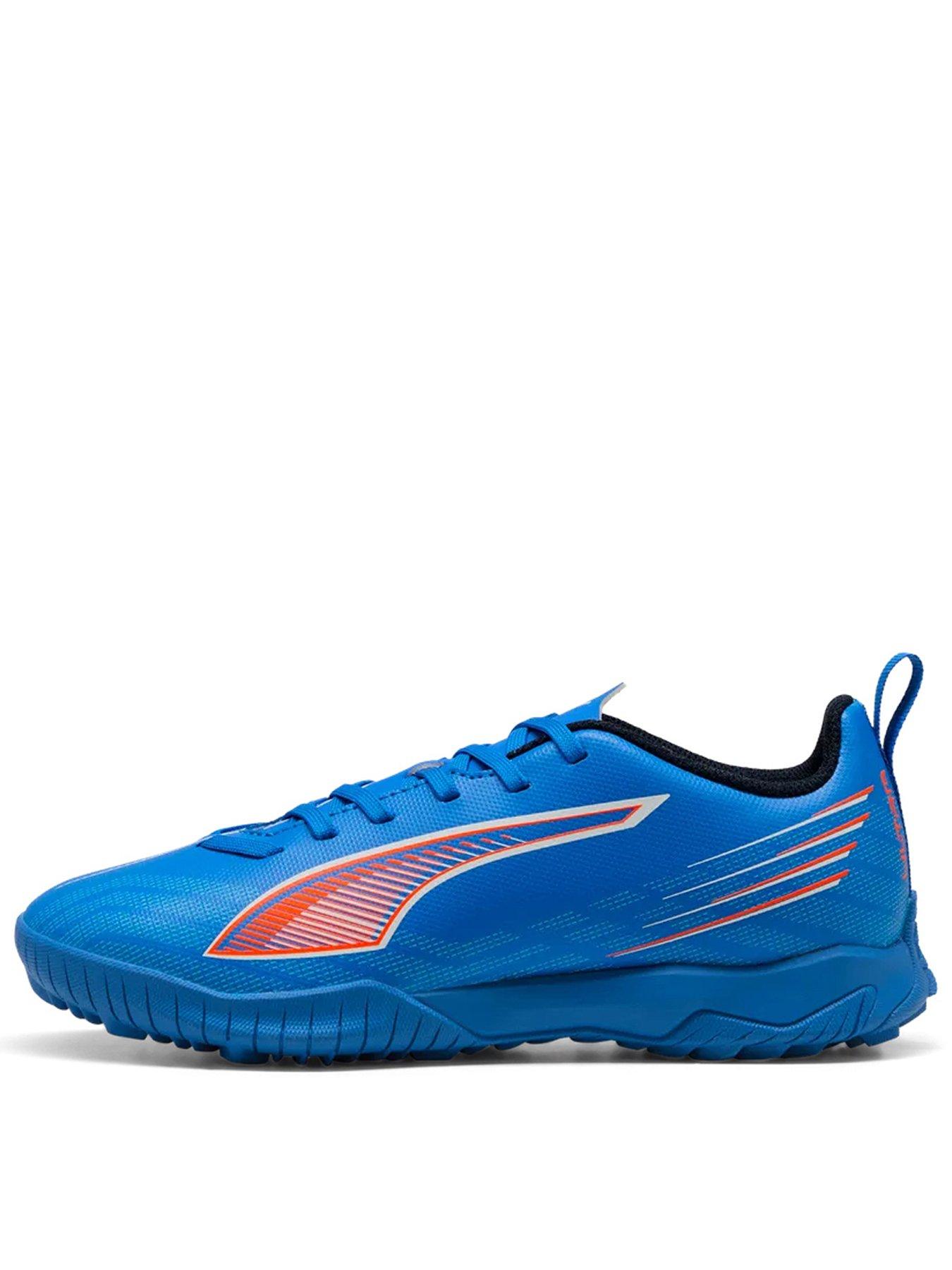 Puma Junior Ultra 6 Play Astro Turf Football Boots - Blue