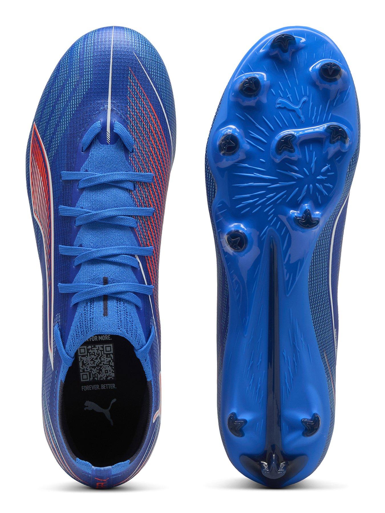 Image 4 of 6 of Puma Mens Ultra 6 Match Firm Ground Football Boots - Blue