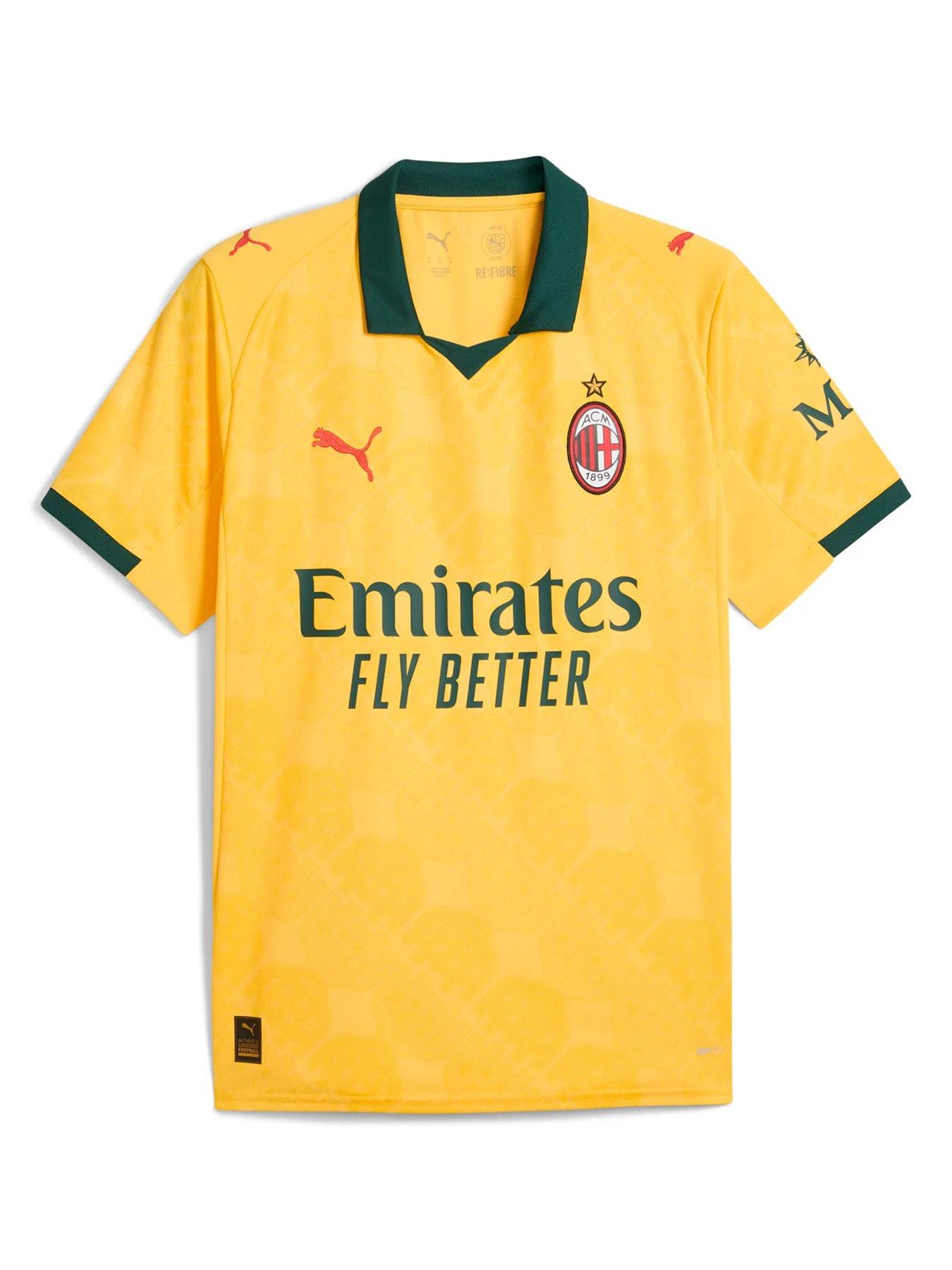  image of puma-mens-ac-milan-2526-3rd-replica-shirt-yellow