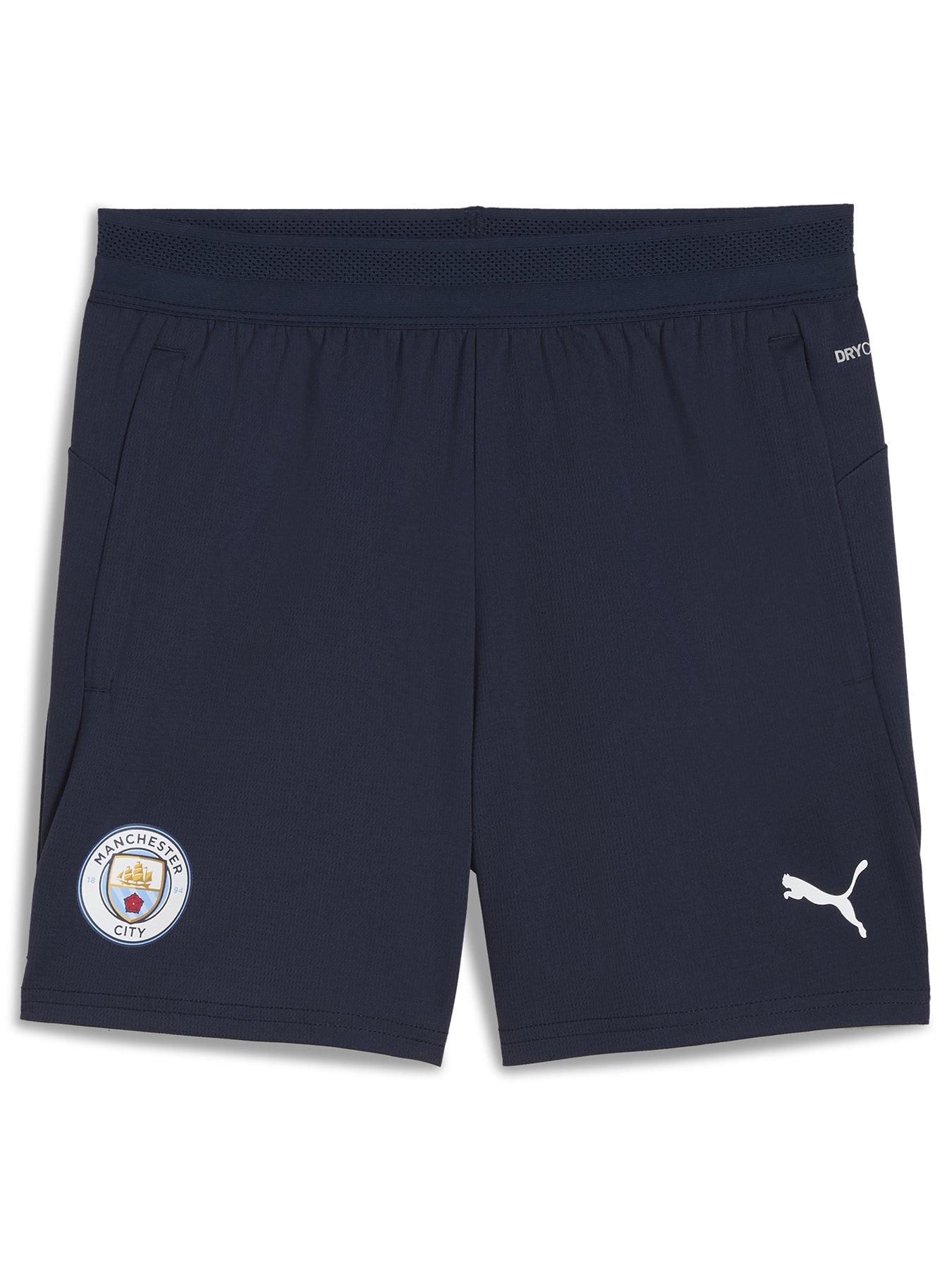 undefined Junior Manchester City 25/26 Training Shorts - Navy