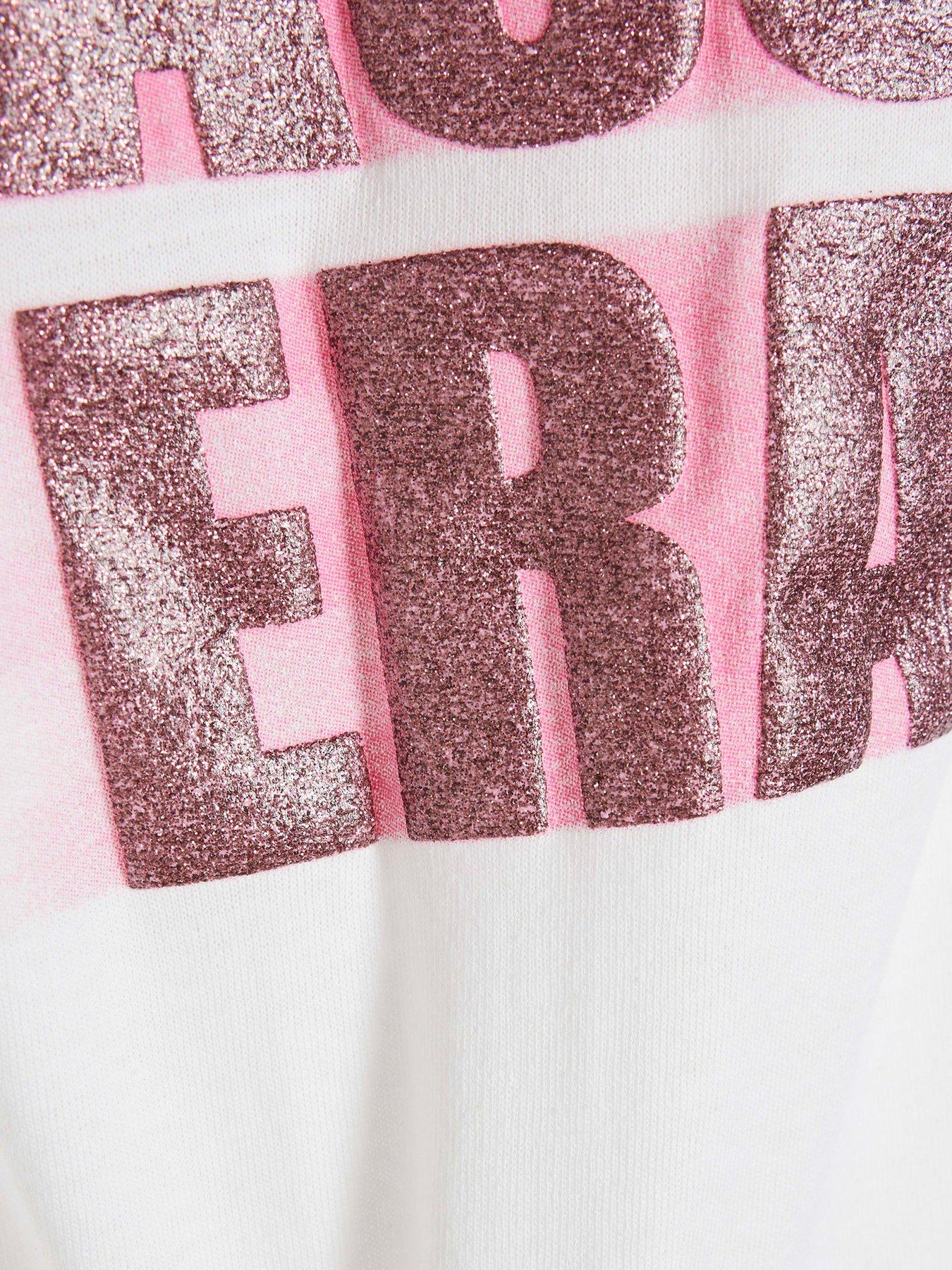 River Island Older Girls In My Sassy Era T-Shirt White Littlewoods