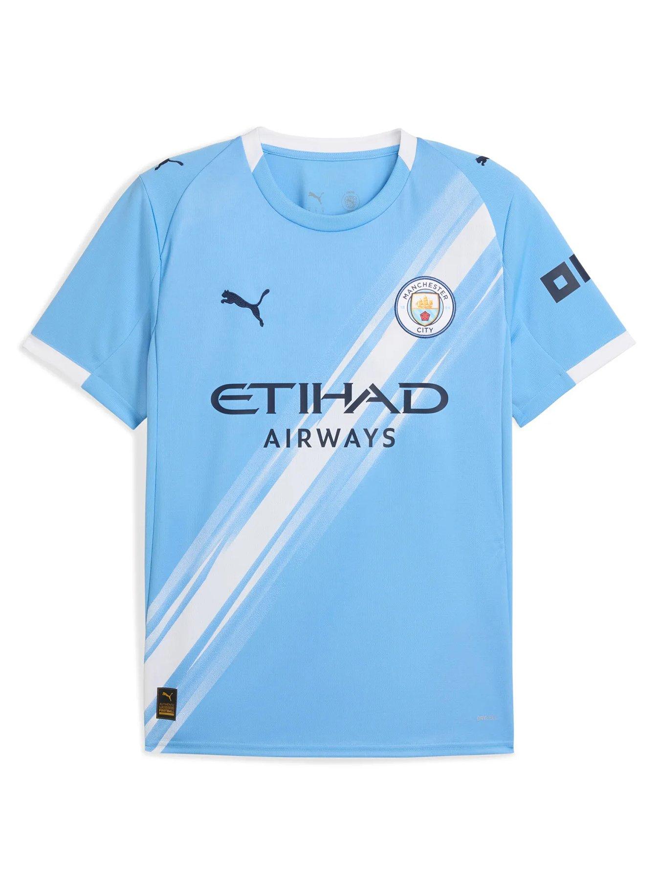 Puma Mens Manchester City 25/26 Home Replica Shirt - Blue