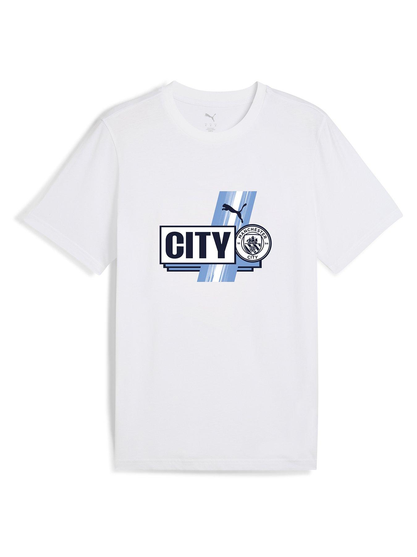 undefined Mens Manchester City 25/26 Culture T-Shirt - White
