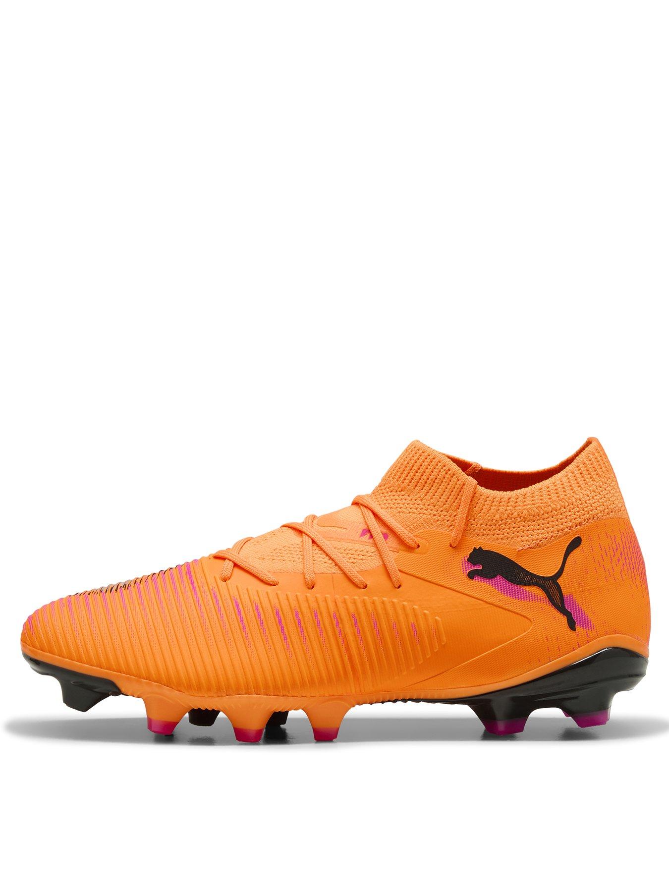 Puma Womens Future 8 Match Firm Ground Football Boots - Orange