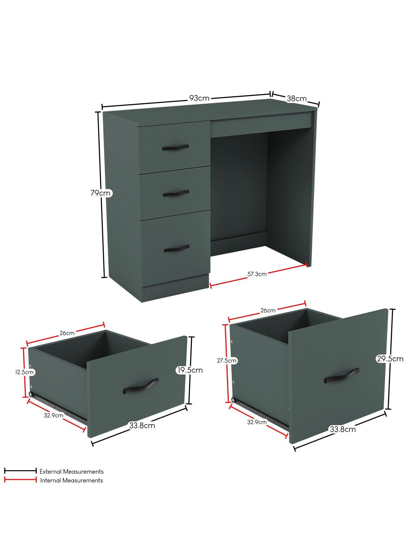 Image 5 of 6 of Vida Designs Riano Dressing Table