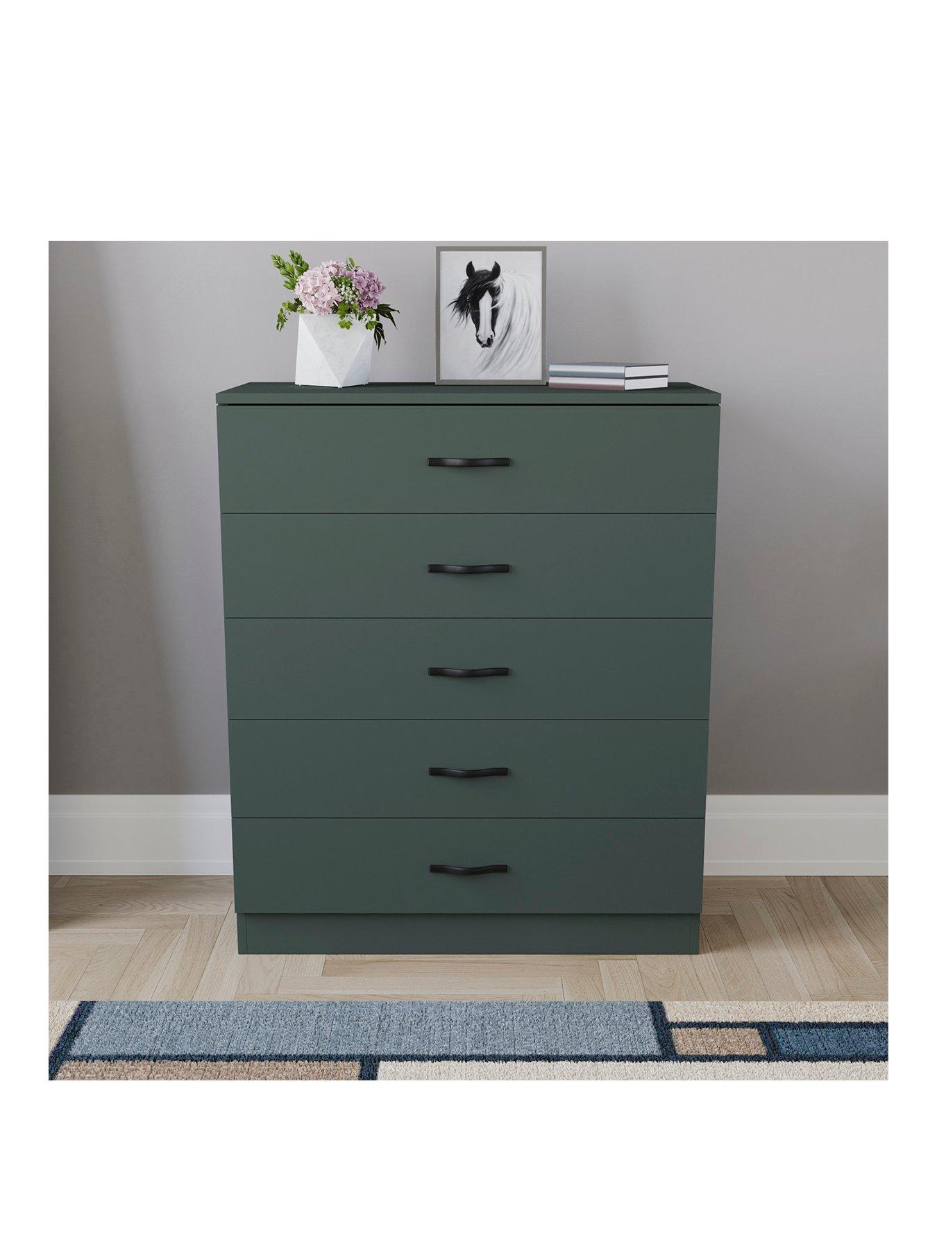 Image 2 of 6 of Vida Designs Riano 5 Drawer Drawers