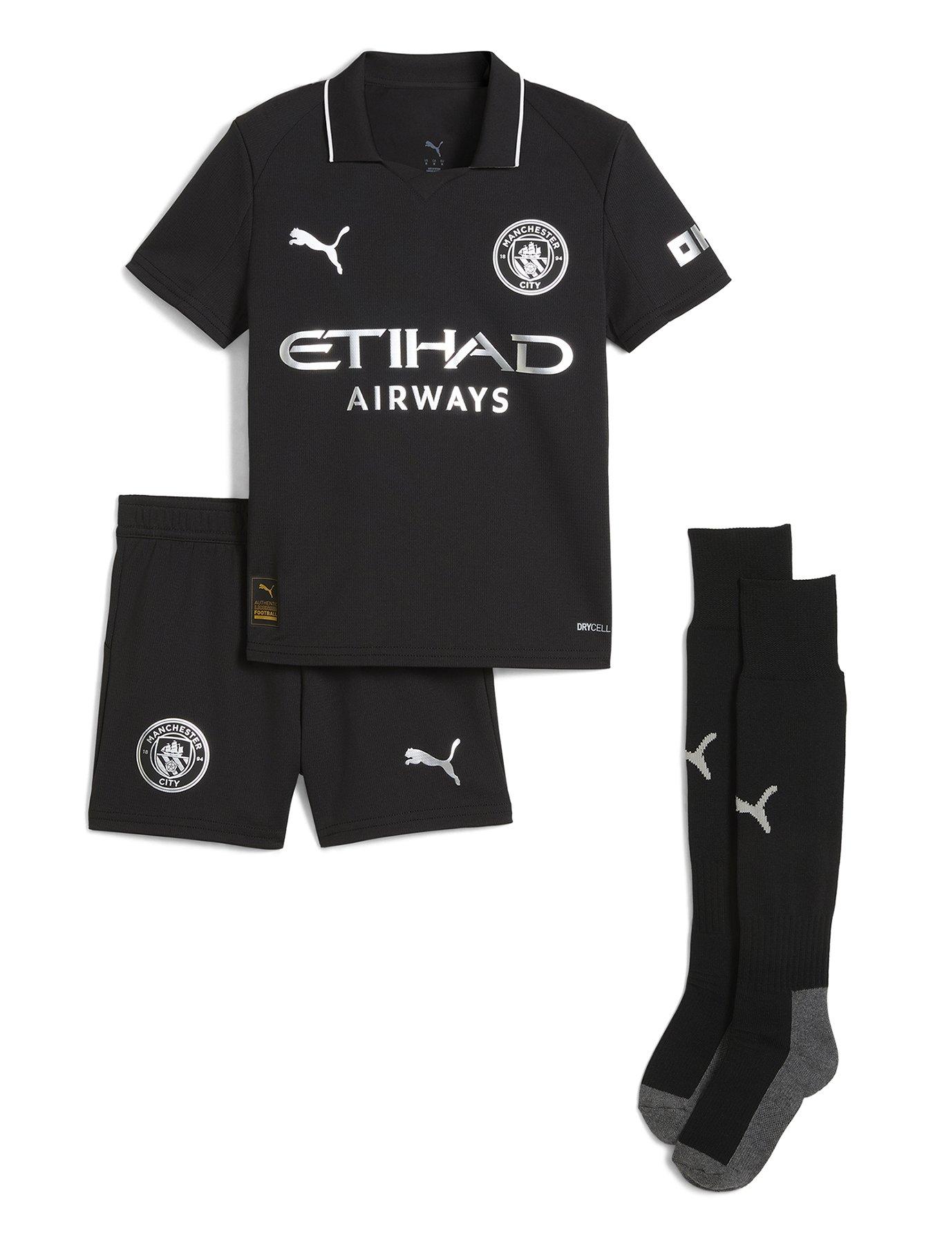 Image 1 of 2 of Puma Manchester City 25/26 Away Minikit - Black