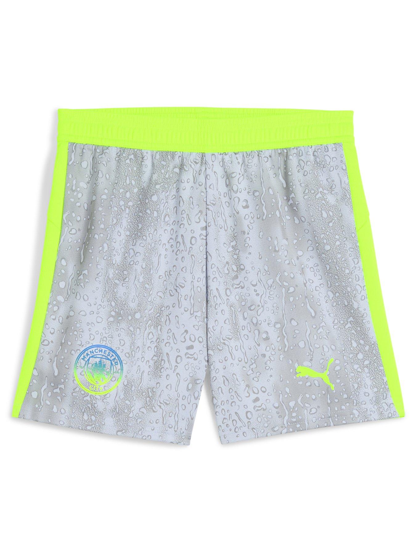  image of puma-junior-manchester-city-2526-3rd-replica-shorts-green