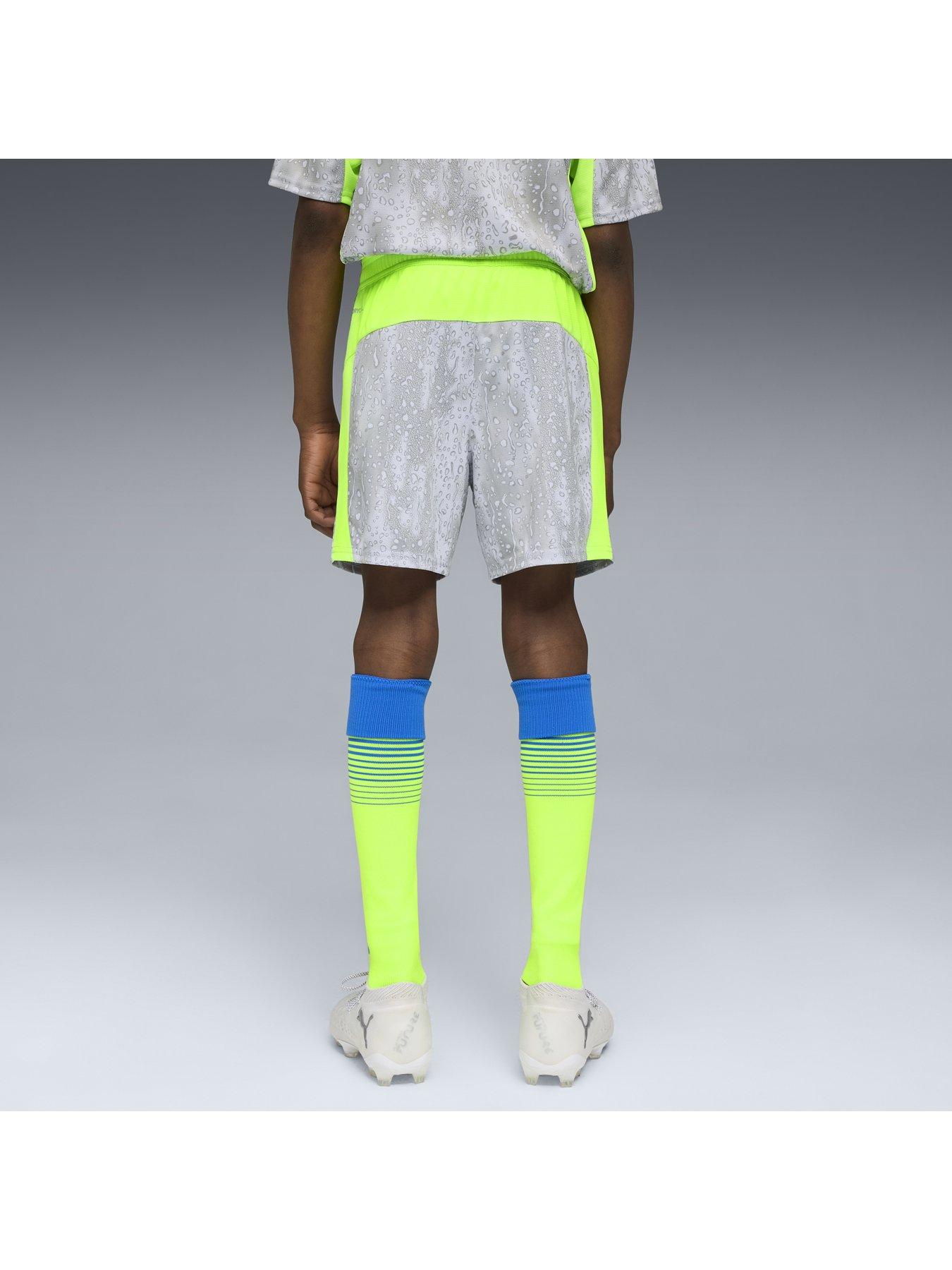  image of puma-junior-manchester-city-2526-3rd-replica-shorts-green