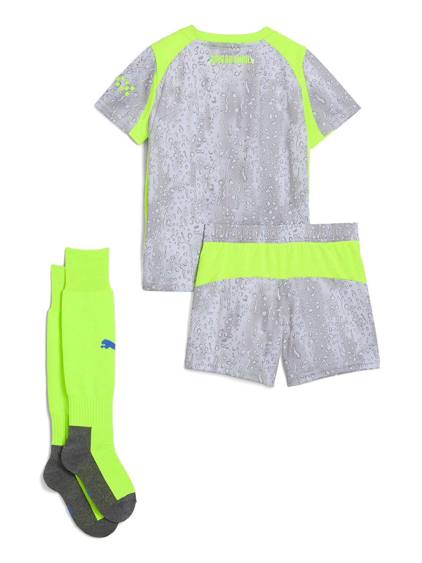 Image 2 of 2 of Puma Manchester City 25/26 3Rd Minikit - Grey/ - Green