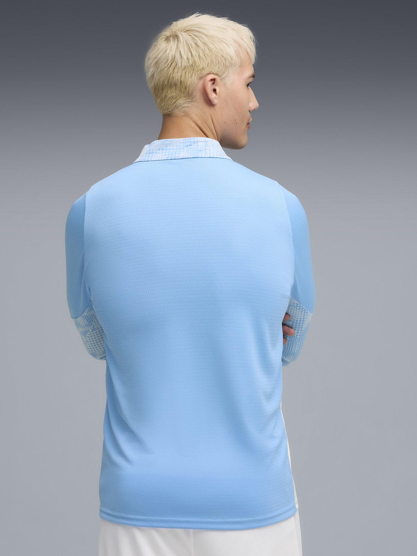 Image 2 of 4 of Puma Mens Manchester City 25/26 Training 1/4 Zip Top - Blue
