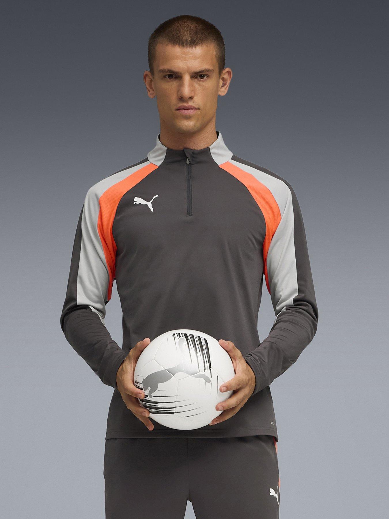 Image 1 of 6 of Puma Mens Individualliga Qz Top - Grey