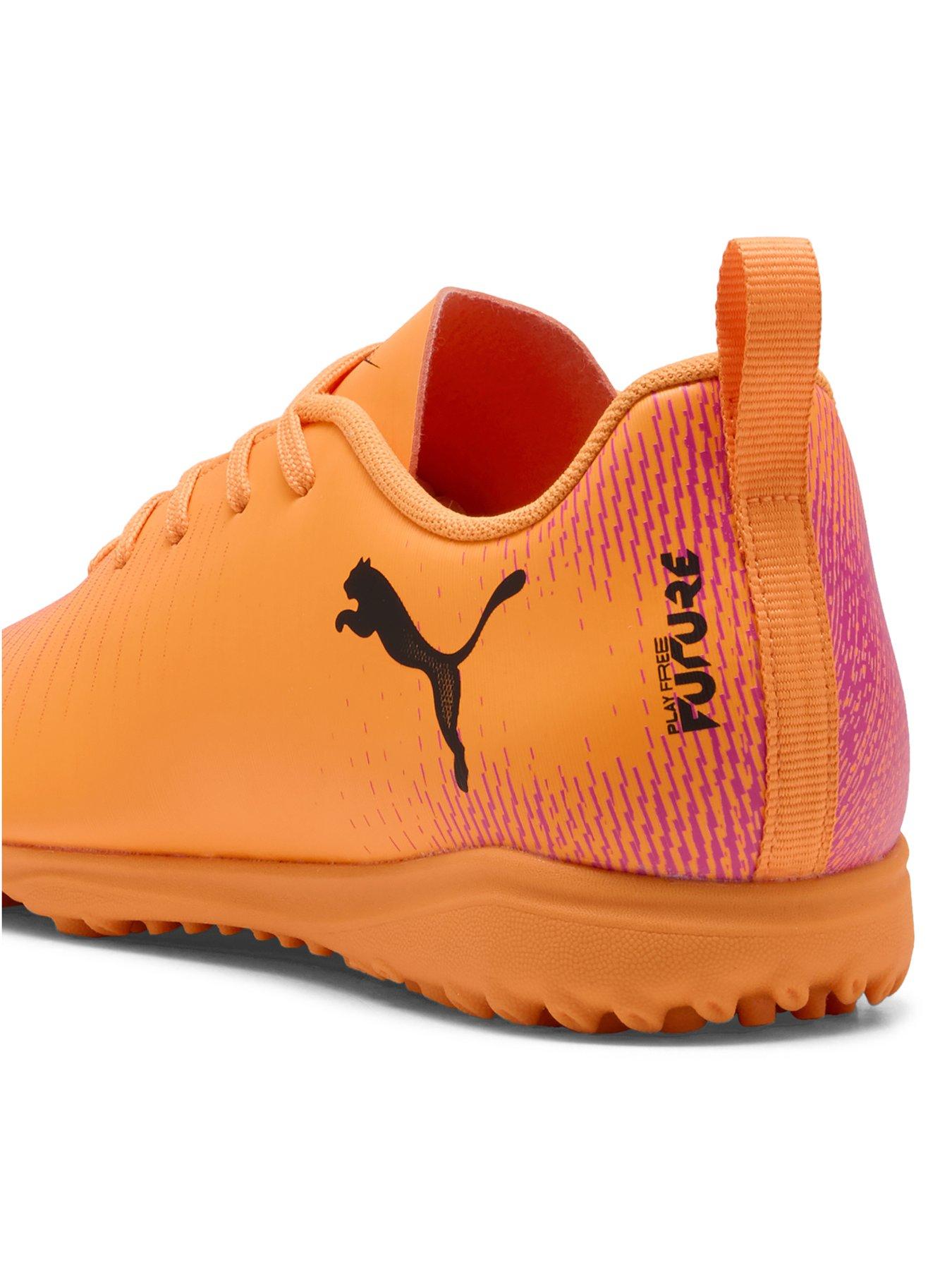 Image 6 of 6 of Puma Junior Future 8 Play Astro Turf Football Boots - Orange