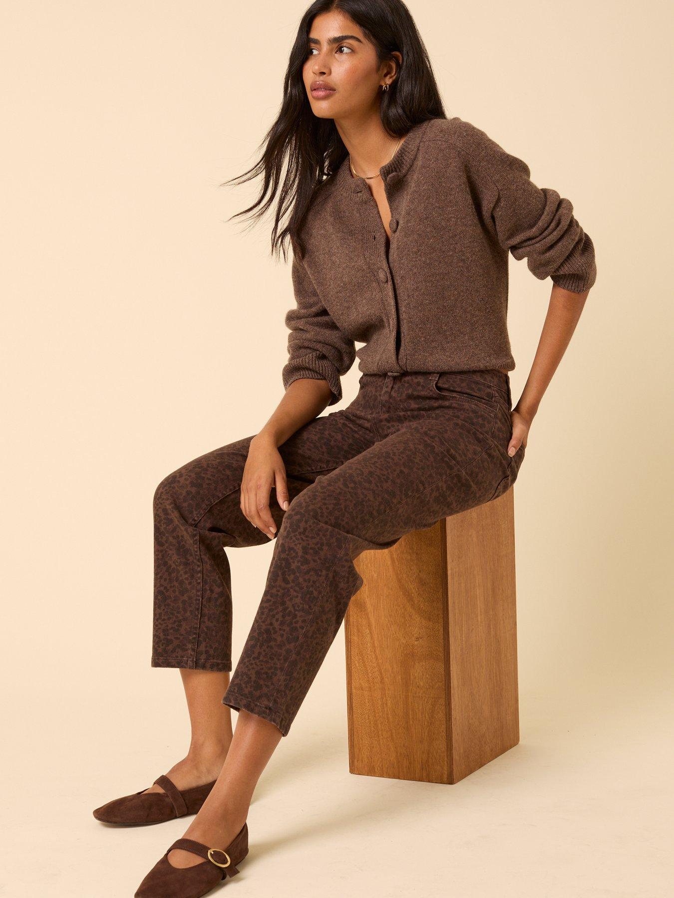 Image 5 of 5 of Nobodys Child Tapered Straight Leg Jean - Brown