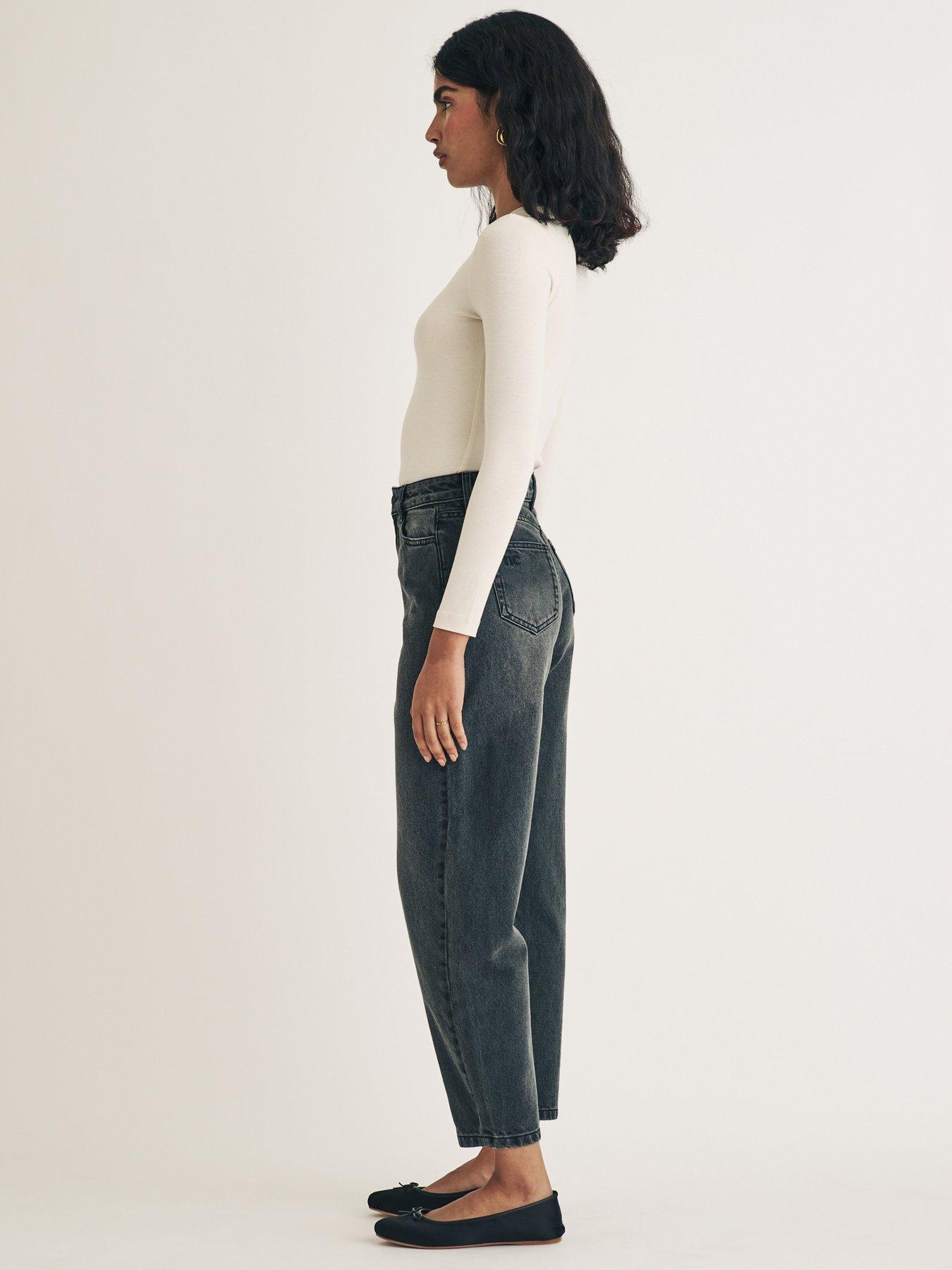 Image 5 of 6 of Nobodys Child Barrel Leg Jeans - Black