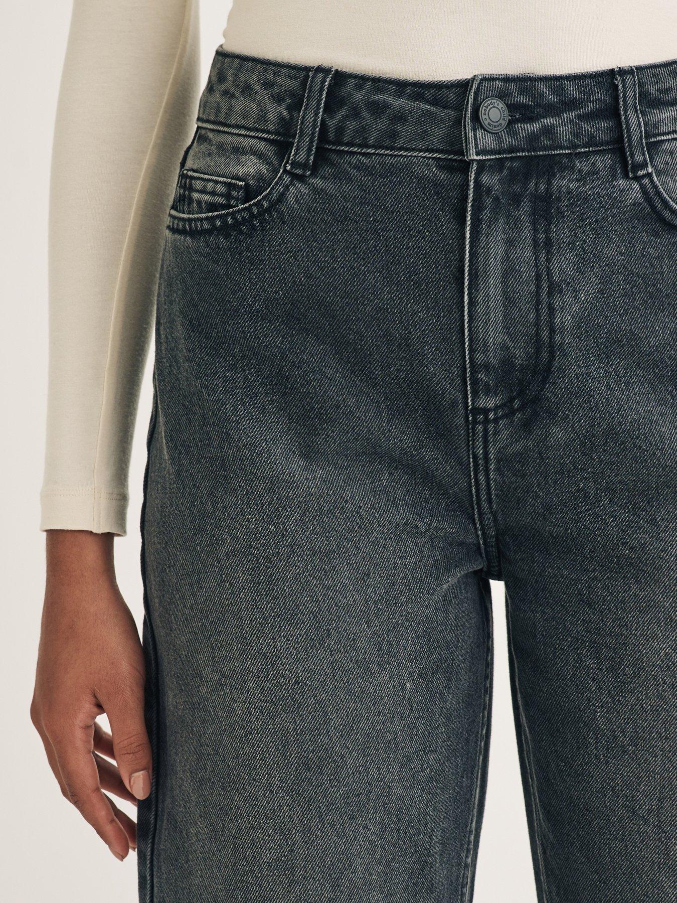 Image 6 of 6 of Nobodys Child Barrel Leg Jeans - Black