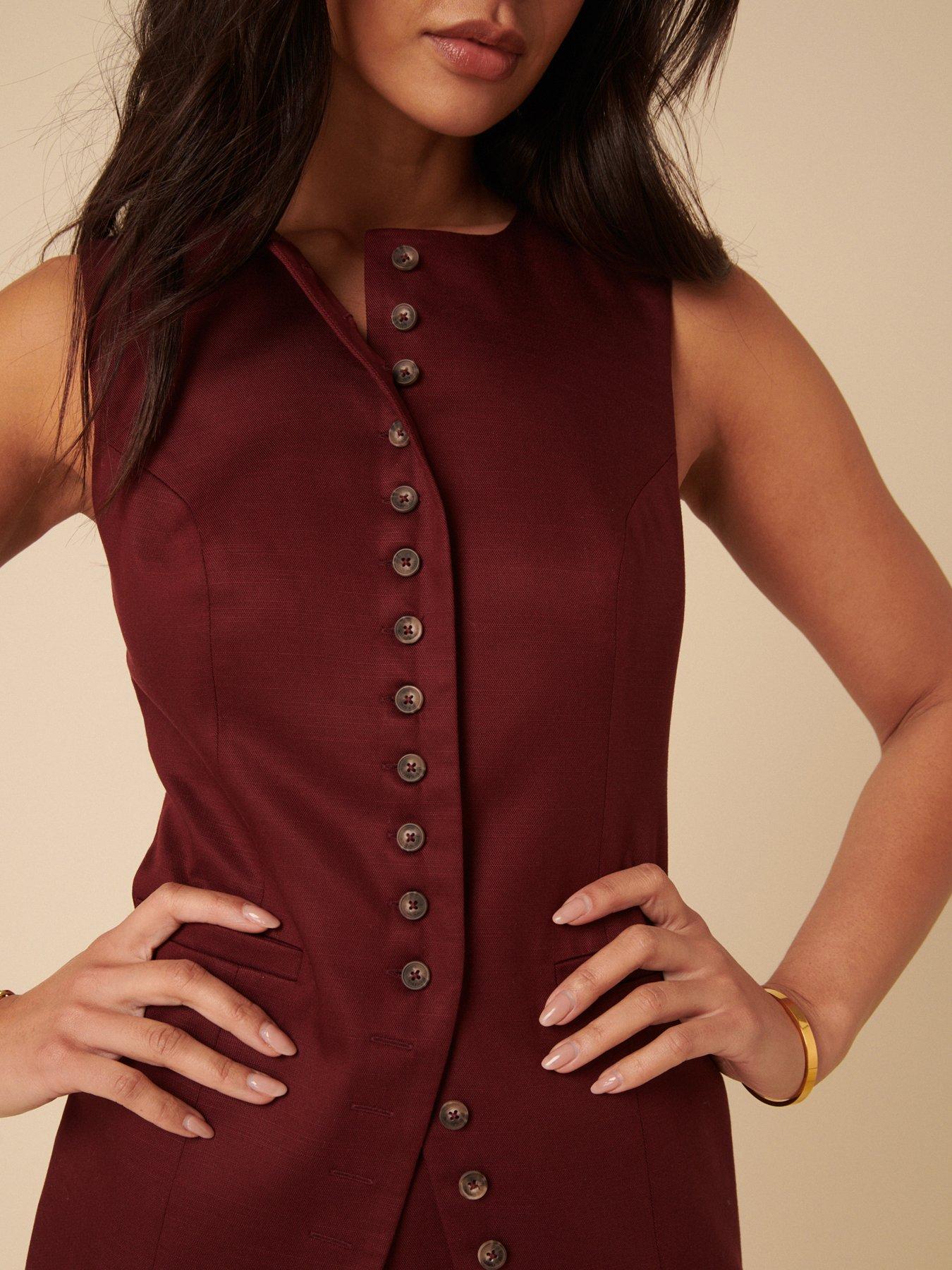 Nobodys Child Imogen Waistcoat - Brown | Littlewoods