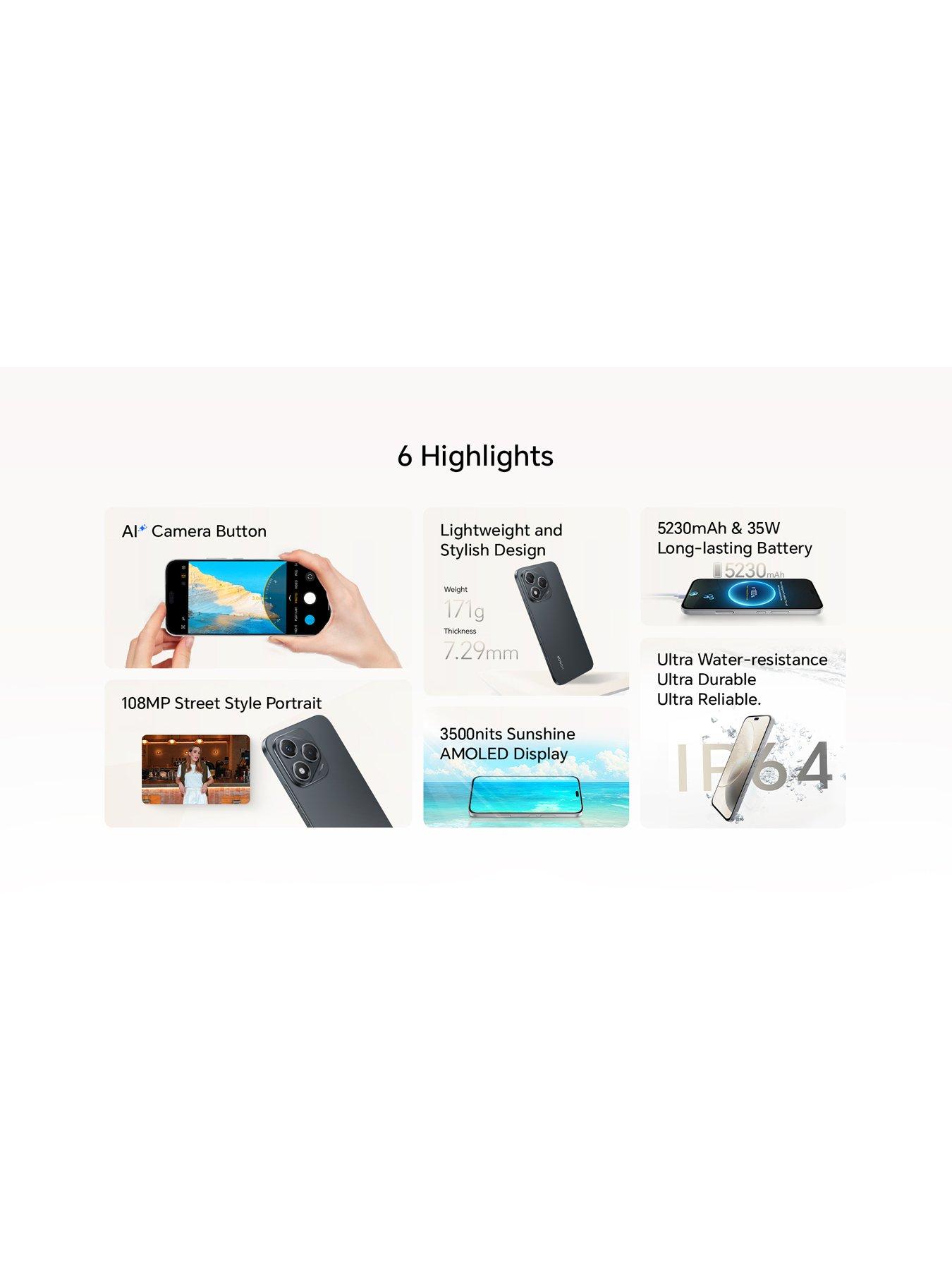 Image 3 of 8 of Honor 400 Lite, 8GB RAM + 256GB Storage Mobile