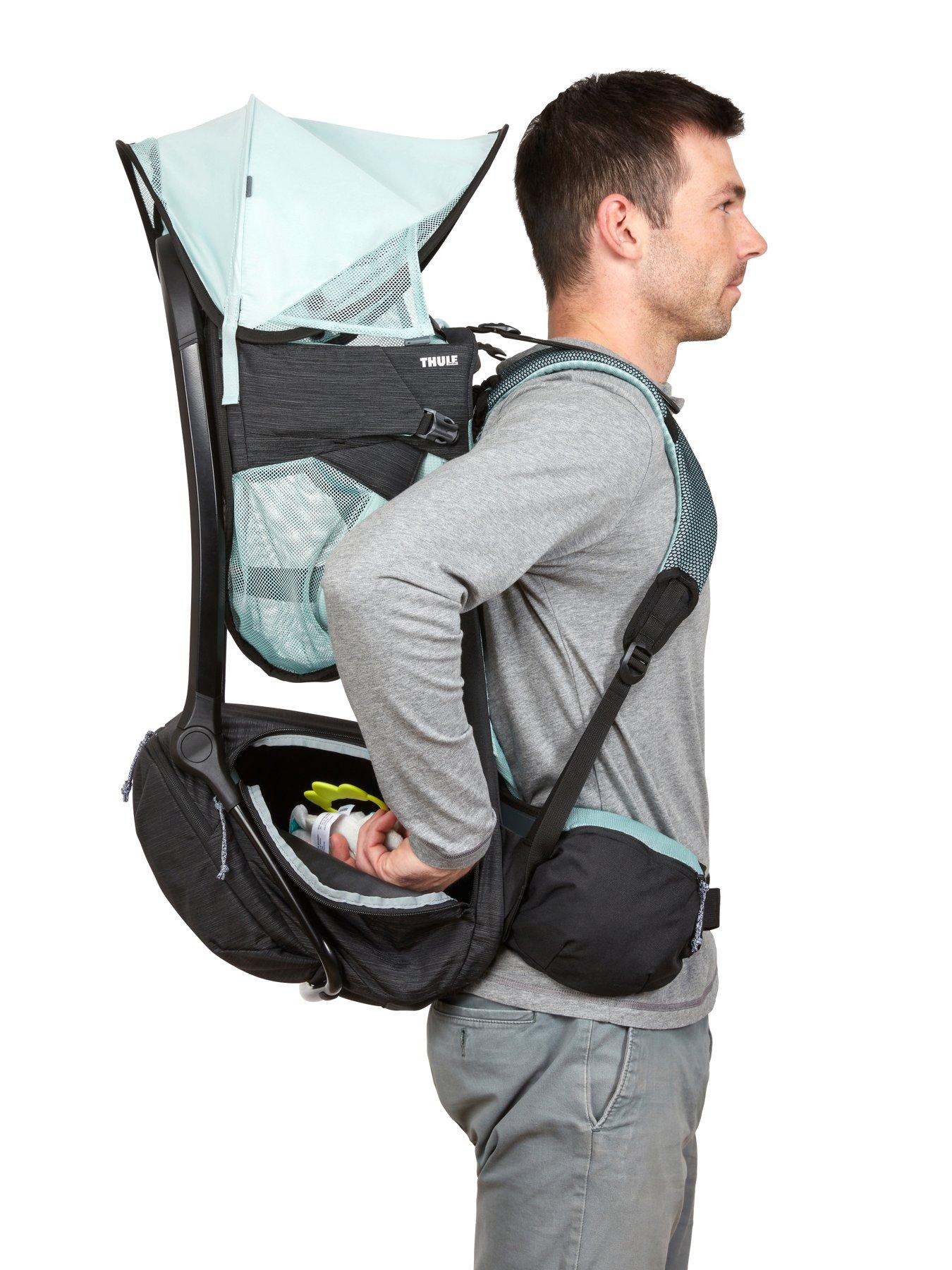 Image 4 of 8 of THULE Sapling Child Carrier - Black