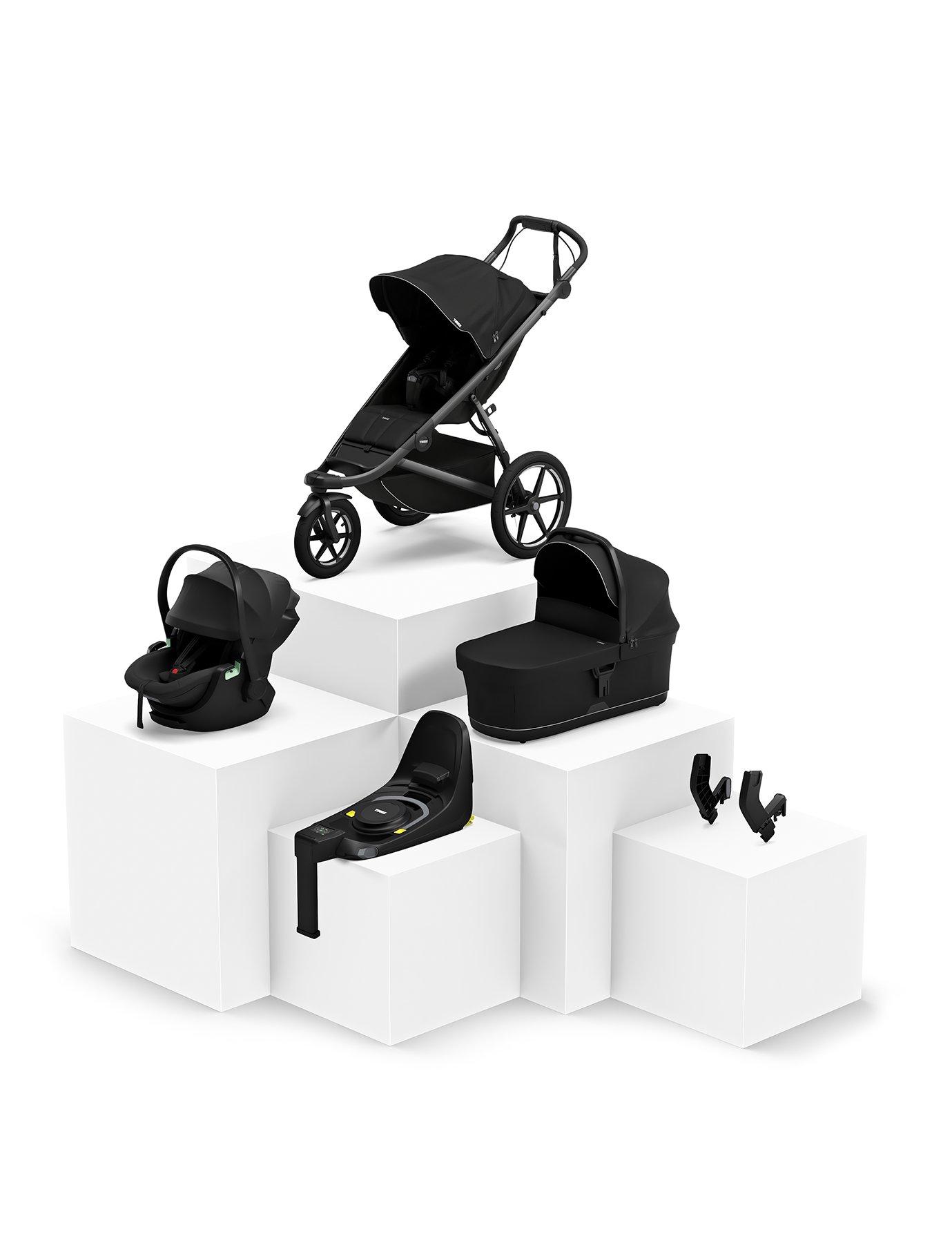 THULE Urban Glide 3 Travel System Bundle - Mid Blue