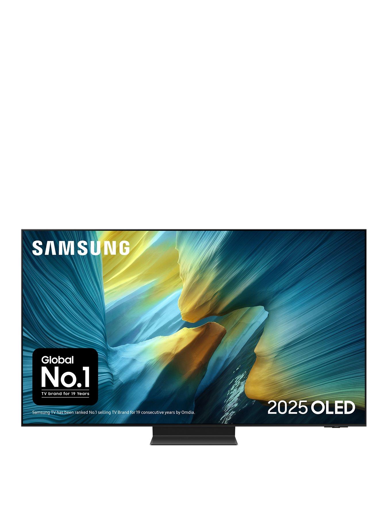 Image 1 of 8 of Samsung S95F 77-inch OLED 4K Vision AI Smart TV - QE77S85F