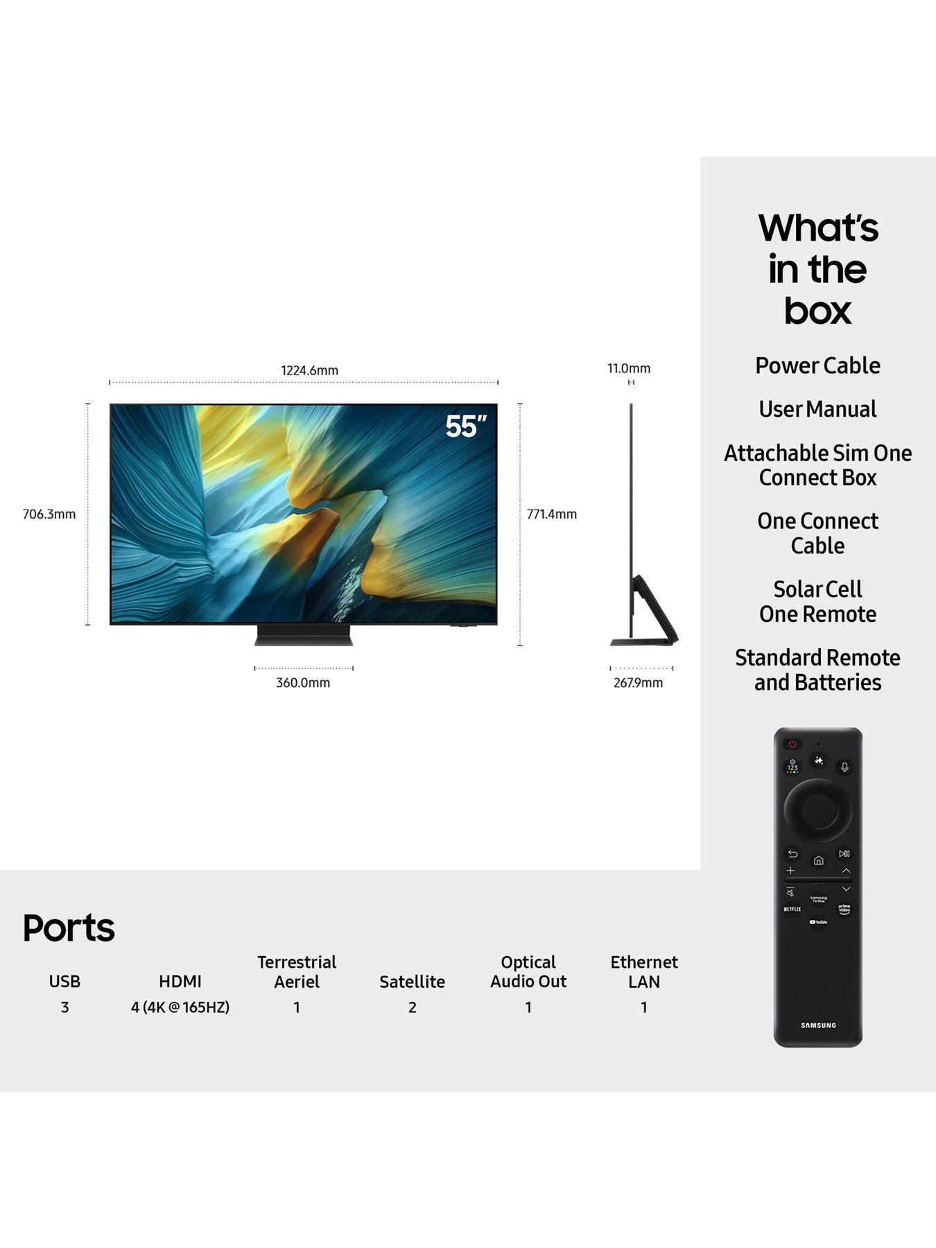 Image 7 of 8 of Samsung 55-inch S95F&nbsp;OLED&nbsp;4K Vision AI Smart TV -&nbsp;QE55S95F