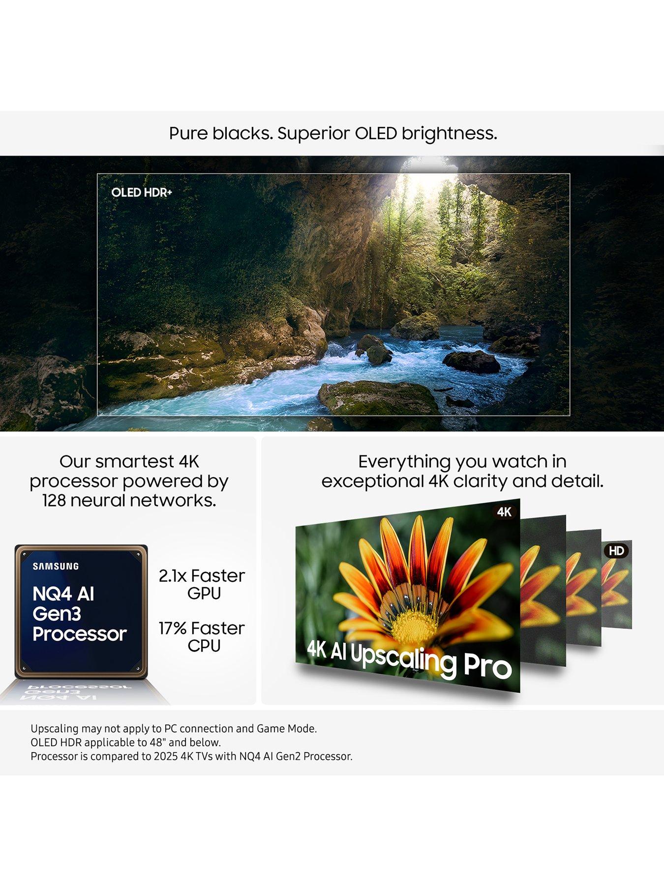 Image 3 of 8 of Samsung 77-inch S93F OLED 4K Vision AI Smart TV - QE77S93F