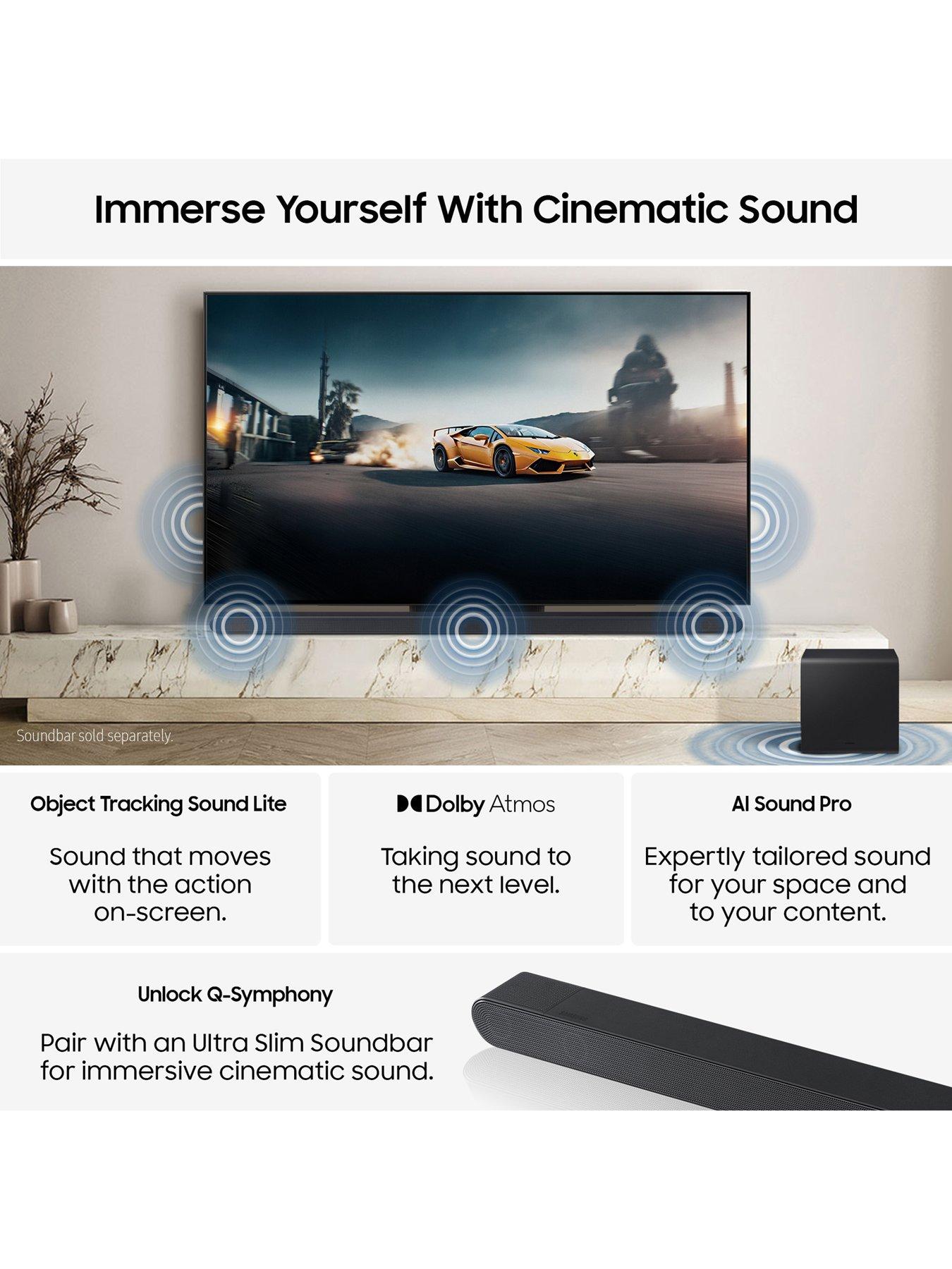 Image 5 of 8 of Samsung 77-inch S93F OLED 4K Vision AI Smart TV - QE77S93F