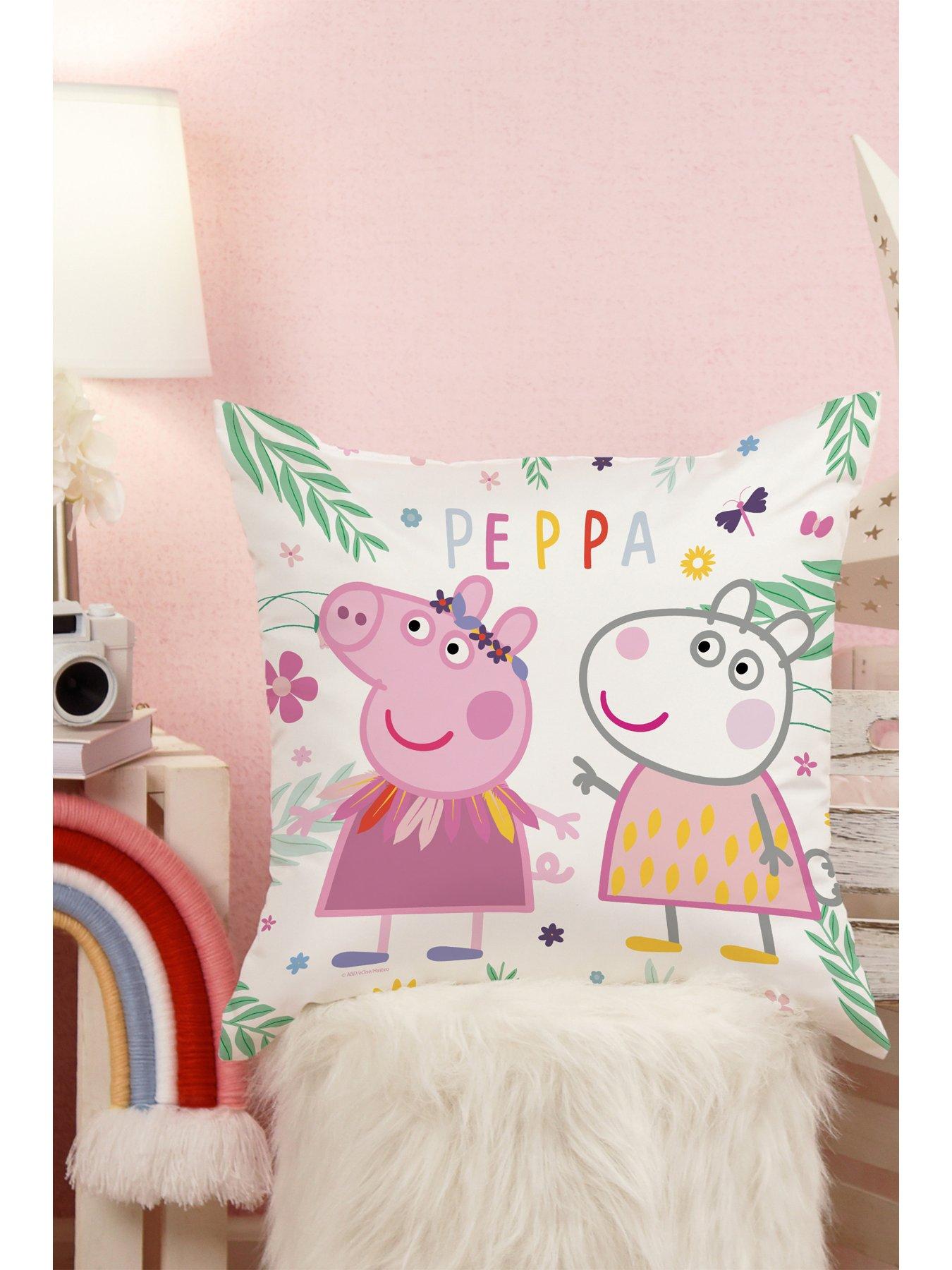 Image 3 of 5 of Love Abode Peppa Pig Personalised Double Sided Cushion