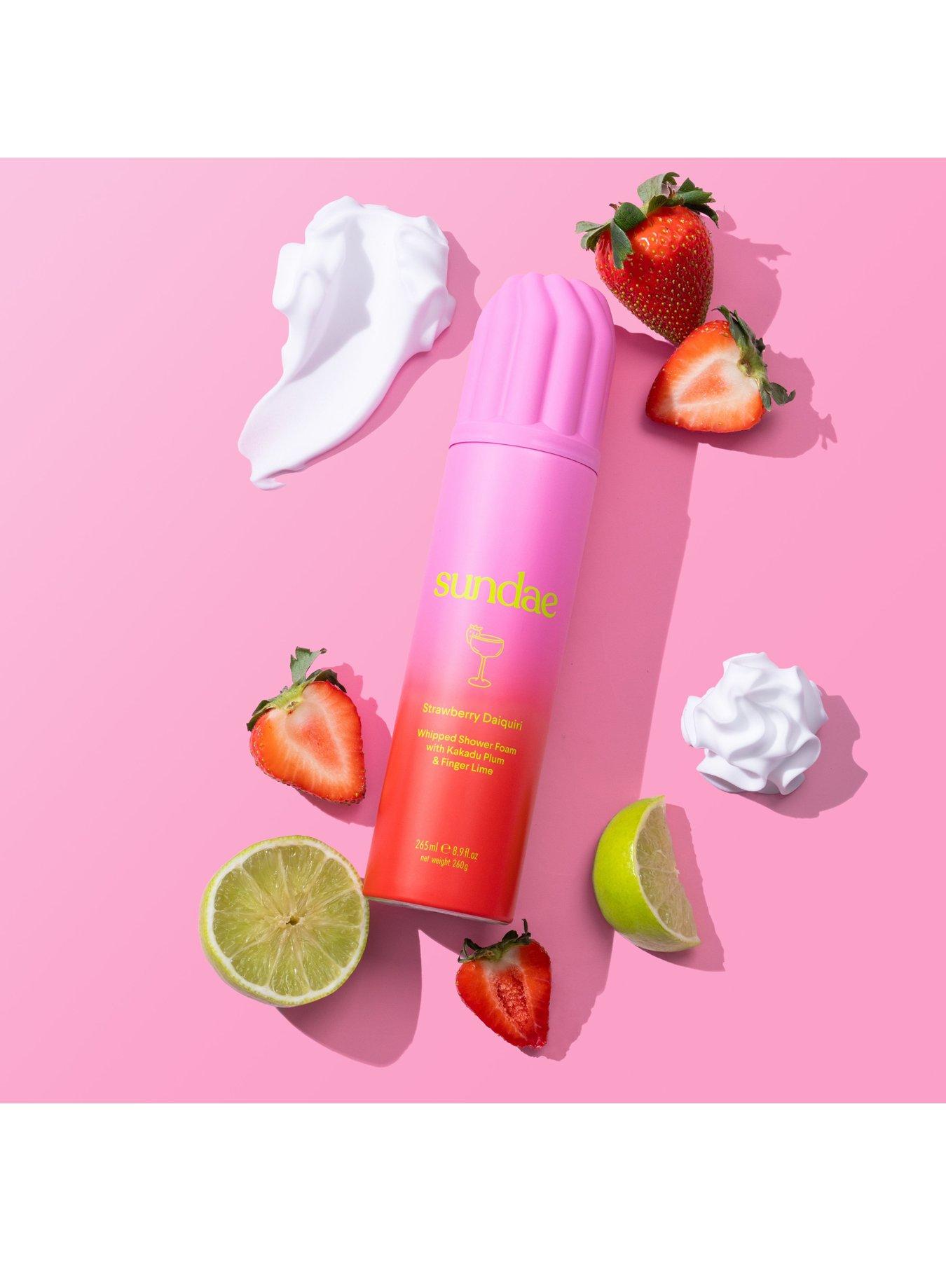 Image 2 of 4 of Sundae Whipped Shower Foam Strawberry Daiquiri