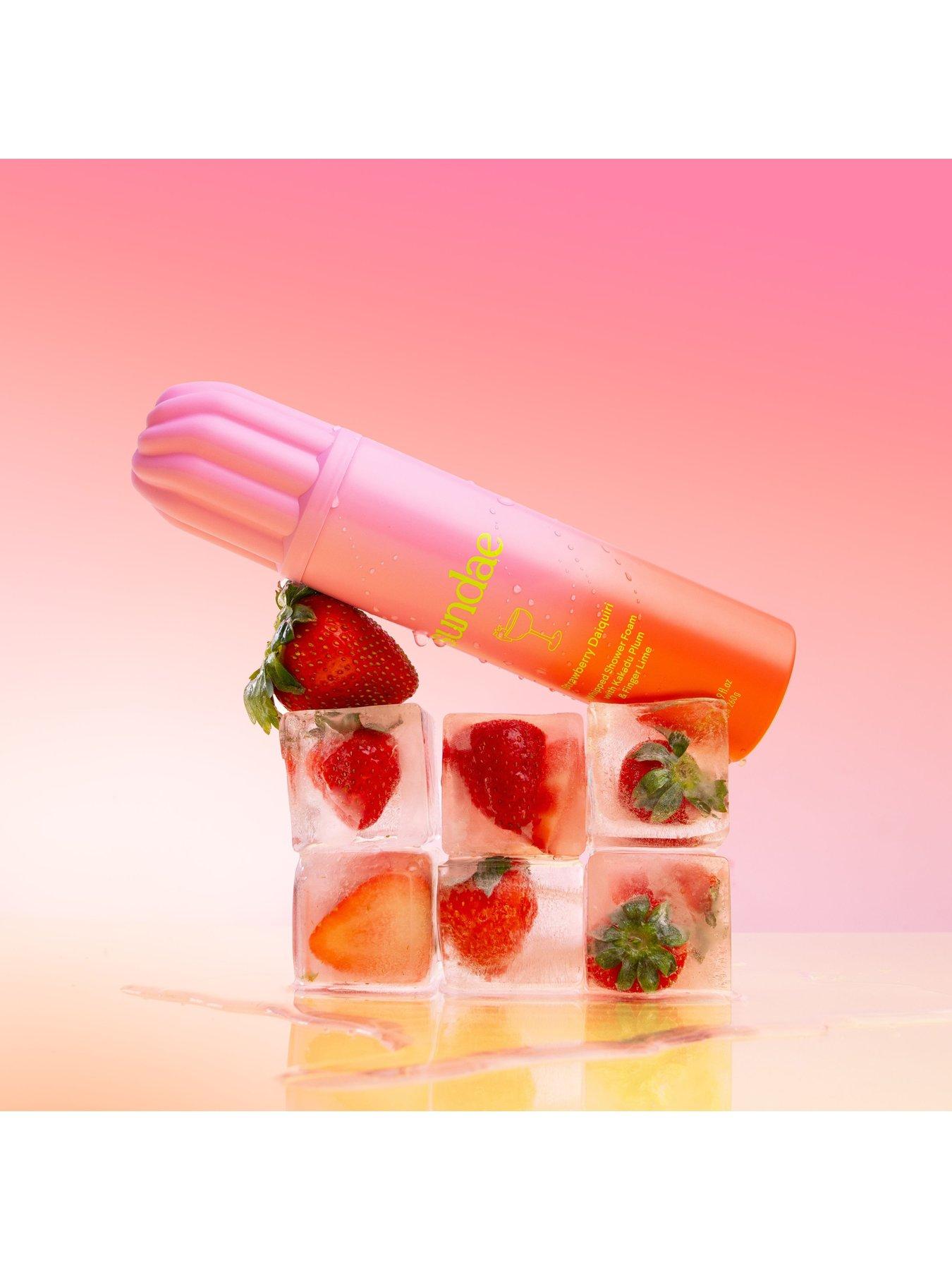 Image 4 of 4 of Sundae Whipped Shower Foam Strawberry Daiquiri