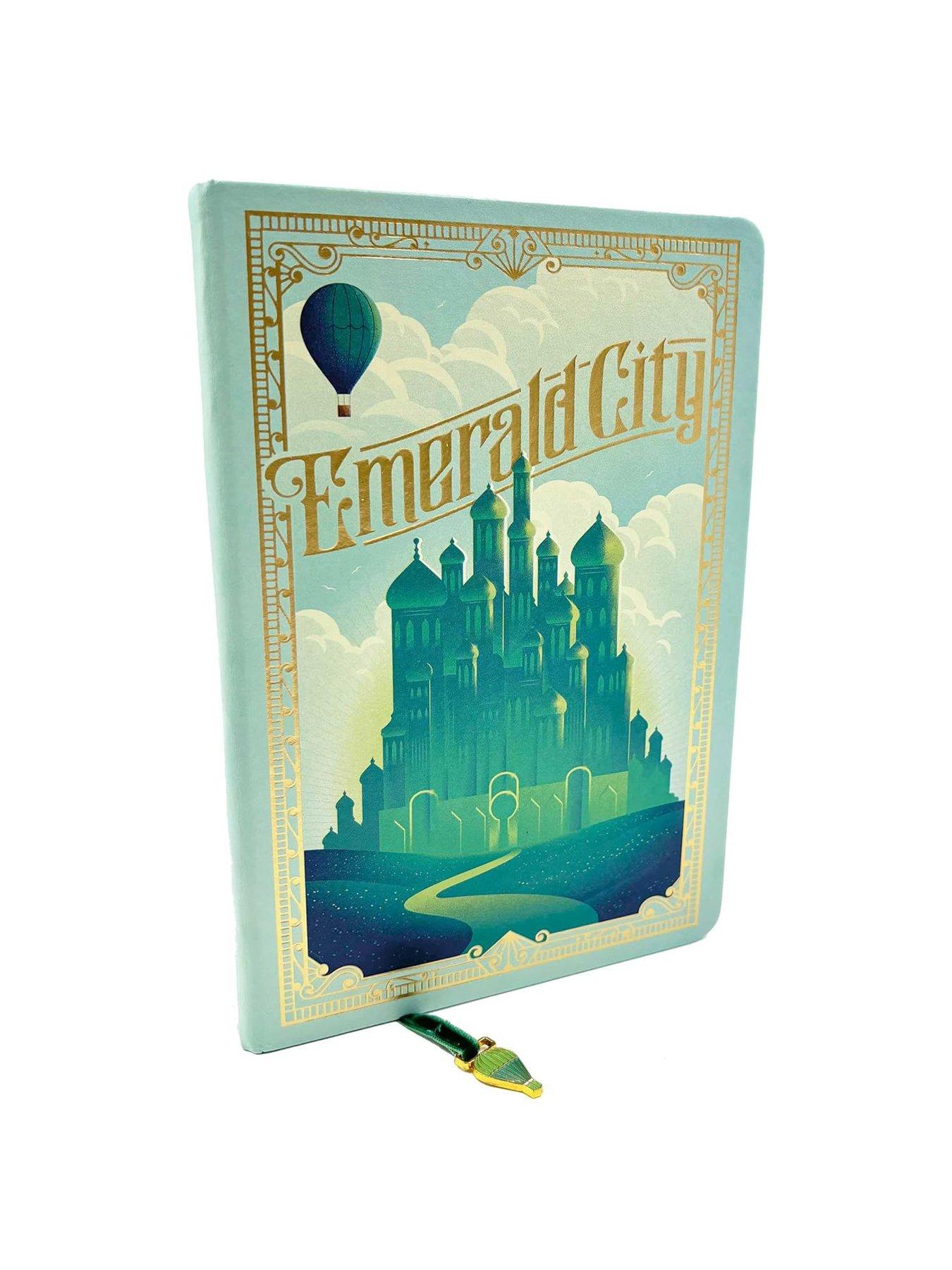 Image 2 of 4 of Wicked Emerald City Journal with Ribbon Charm