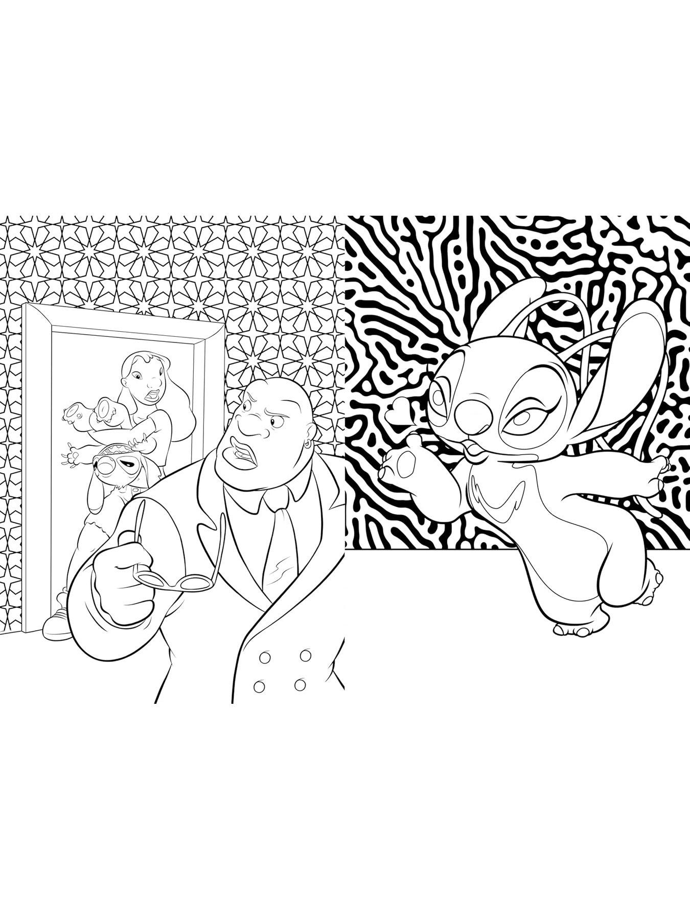 Image 2 of 5 of Disney Stitch Colouring Book - 96 Pages