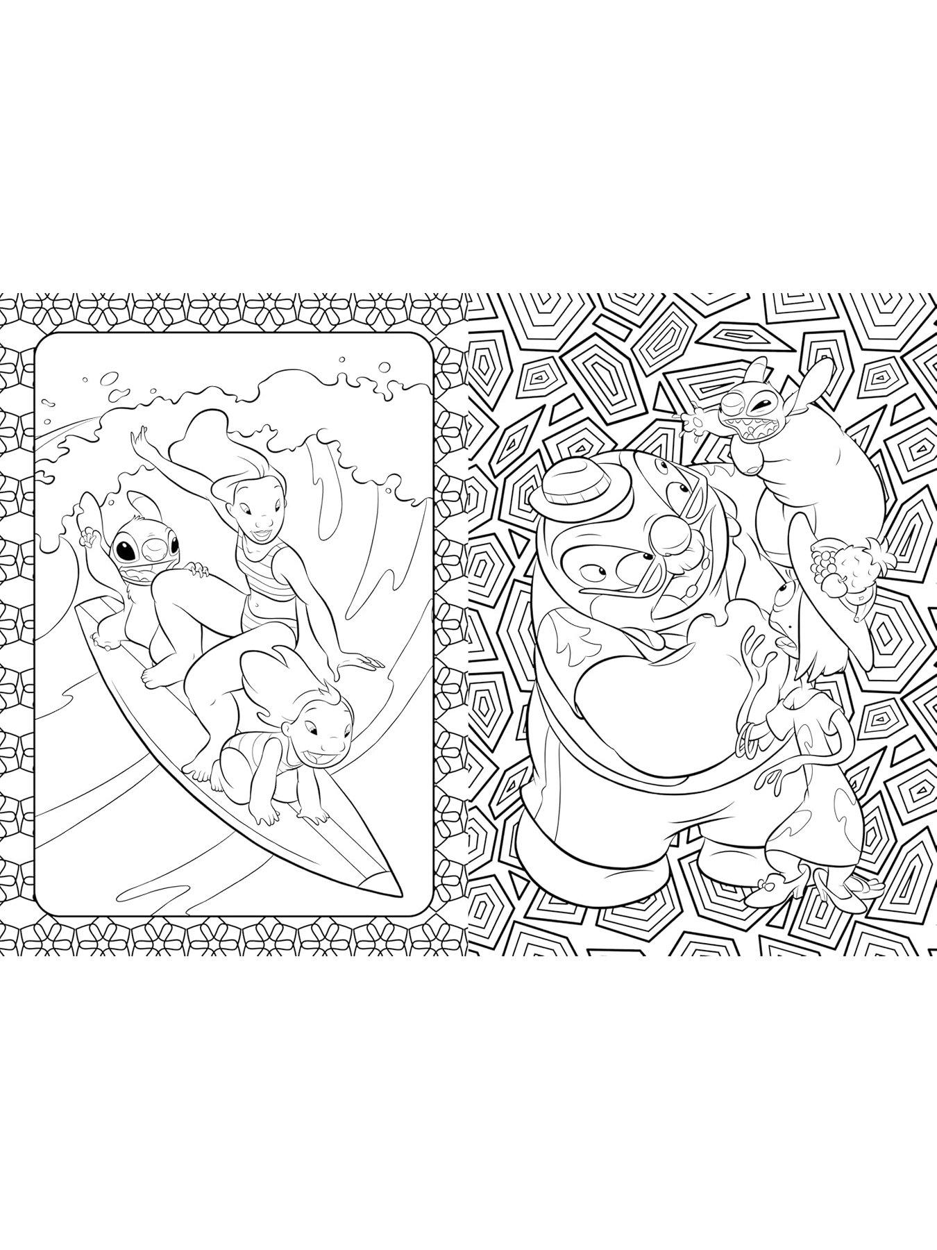 Image 4 of 5 of Disney Stitch Colouring Book - 96 Pages