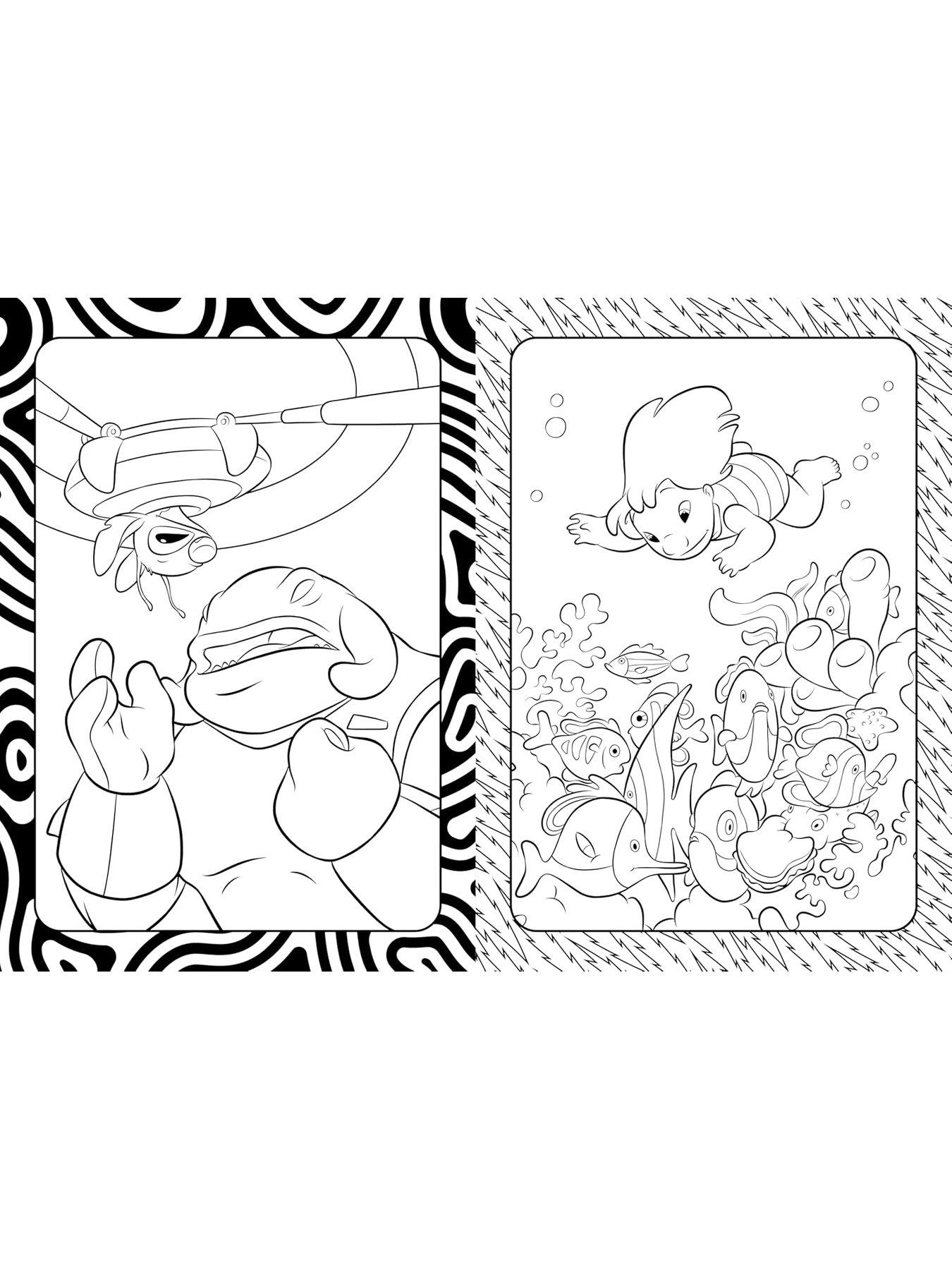 Image 5 of 5 of Disney Stitch Colouring Book - 96 Pages