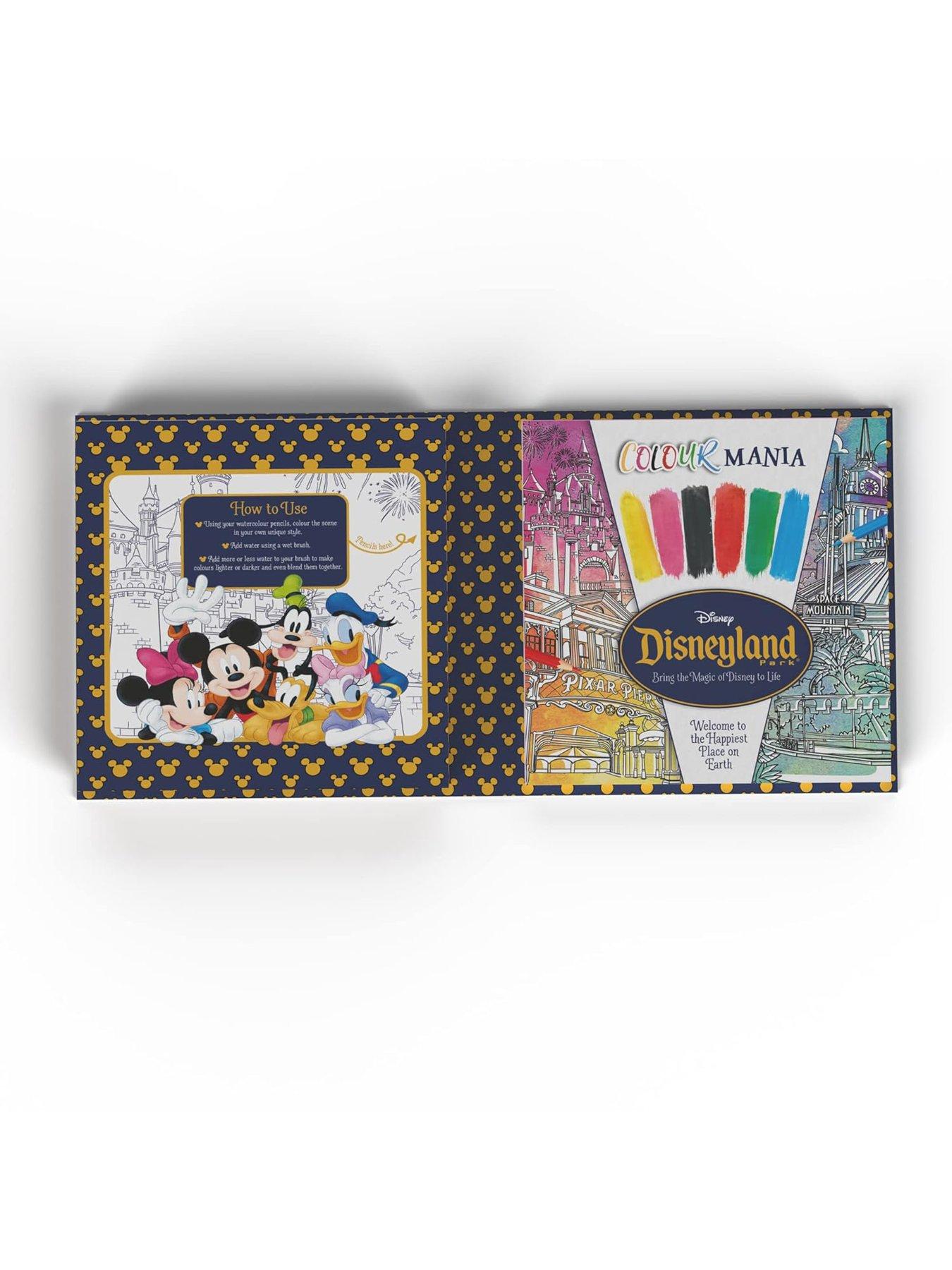 Image 3 of 3 of Disney Disneyland Park Colouring Book with Pencils