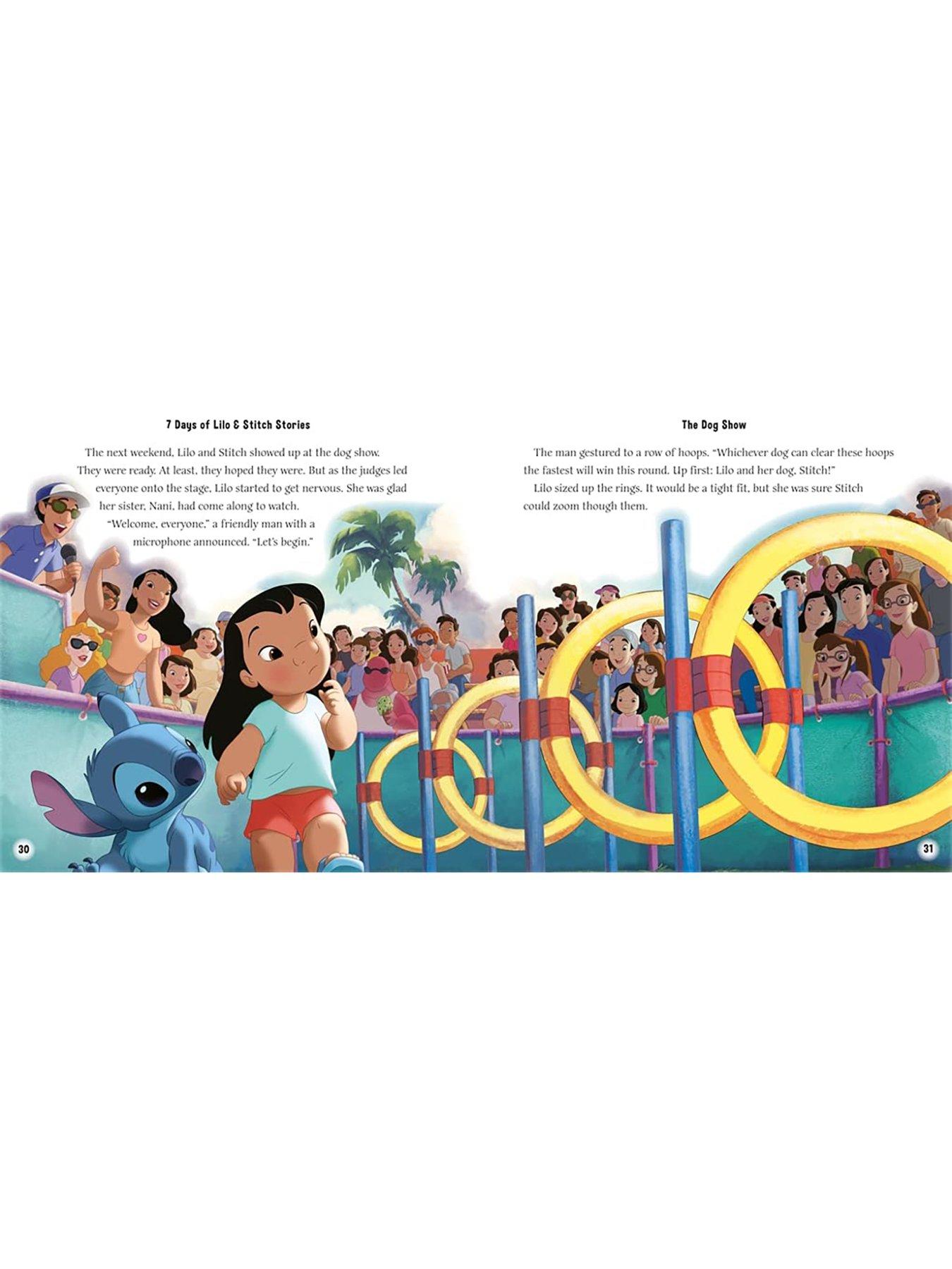 Image 3 of 5 of Disney Stitch Lilo &amp; Stitch 7 Days of Lilo &amp; Stitch Stories Book