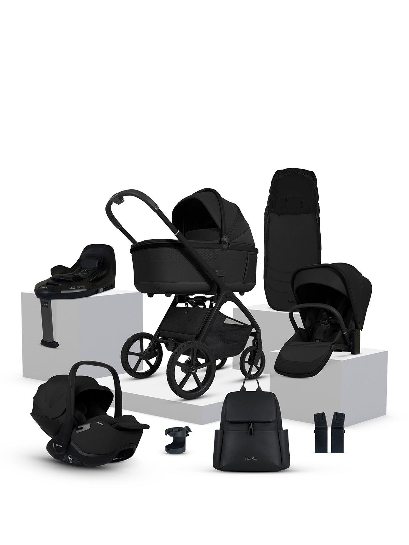 Silver Cross Cove Ultimate 360 Car Seat Bundle - Onyx - Iconic Black Car