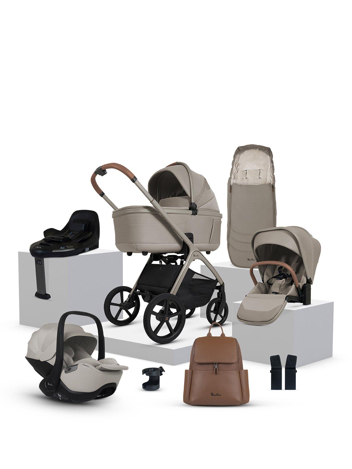 Silver Cross Cove Ultimate 360 Car Seat Bundle - Champagne - Natural Taupe