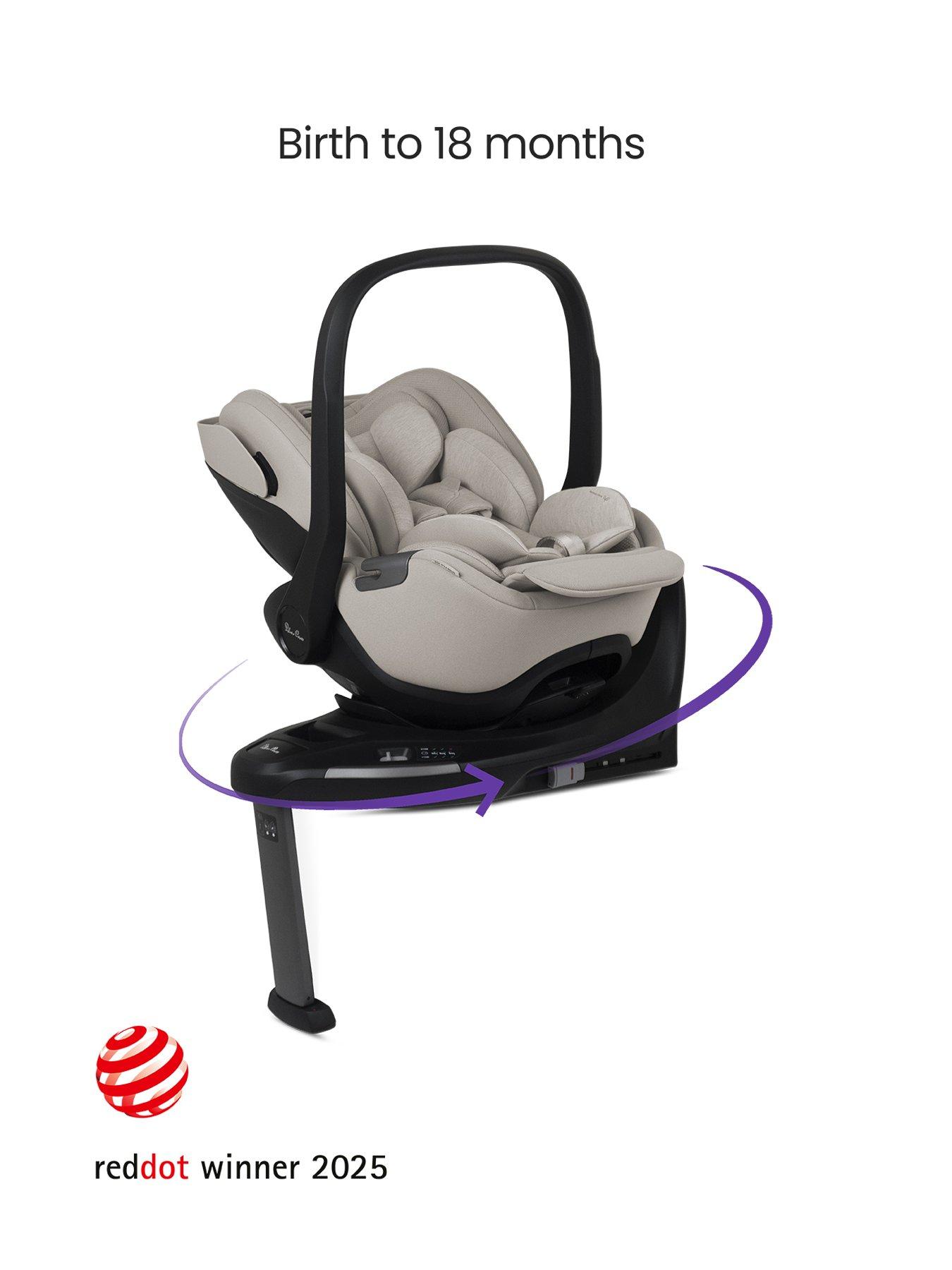 Image 4 of 7 of Silver Cross Cove Ultimate 360 Car Seat Bundle - Champagne - Natural Taupe