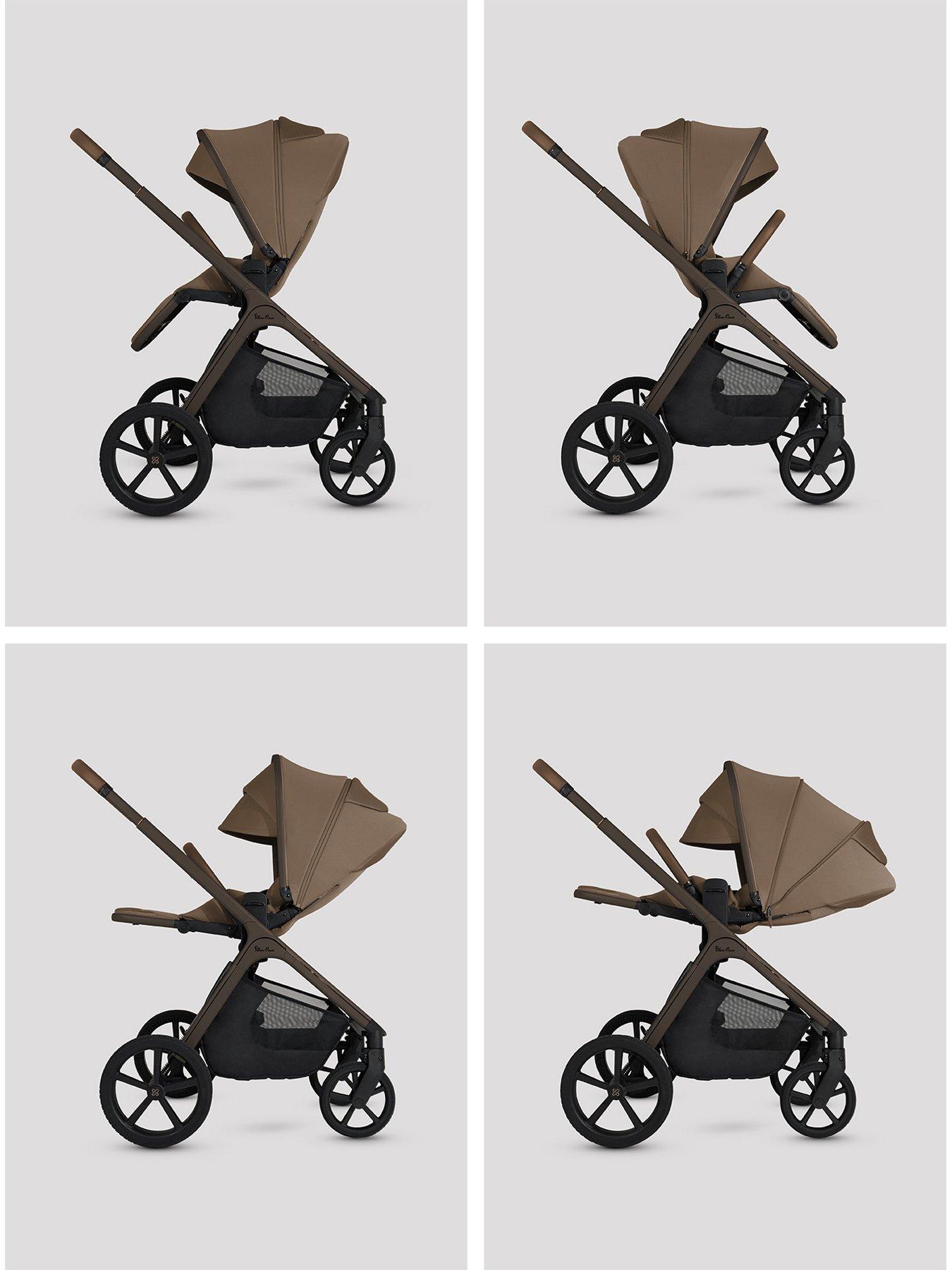  image of silver-cross-cove-ultimate-360-family-car-seat-bundle-maple-nautral-taupe-car-seats