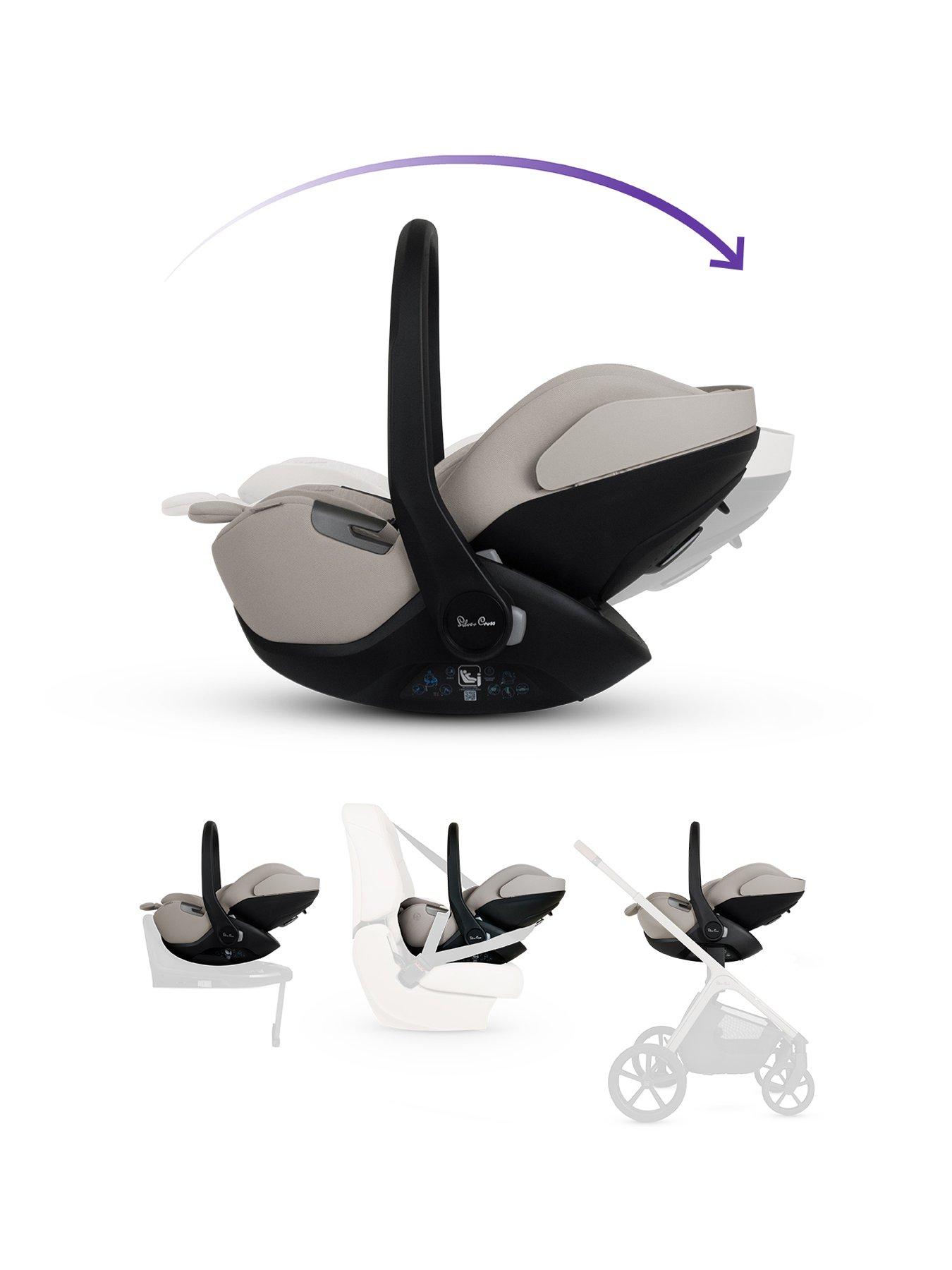 Image 5 of 7 of Silver Cross Cove Ultimate 360 Family Car Seat Bundle - Champagne - Natural Taupe