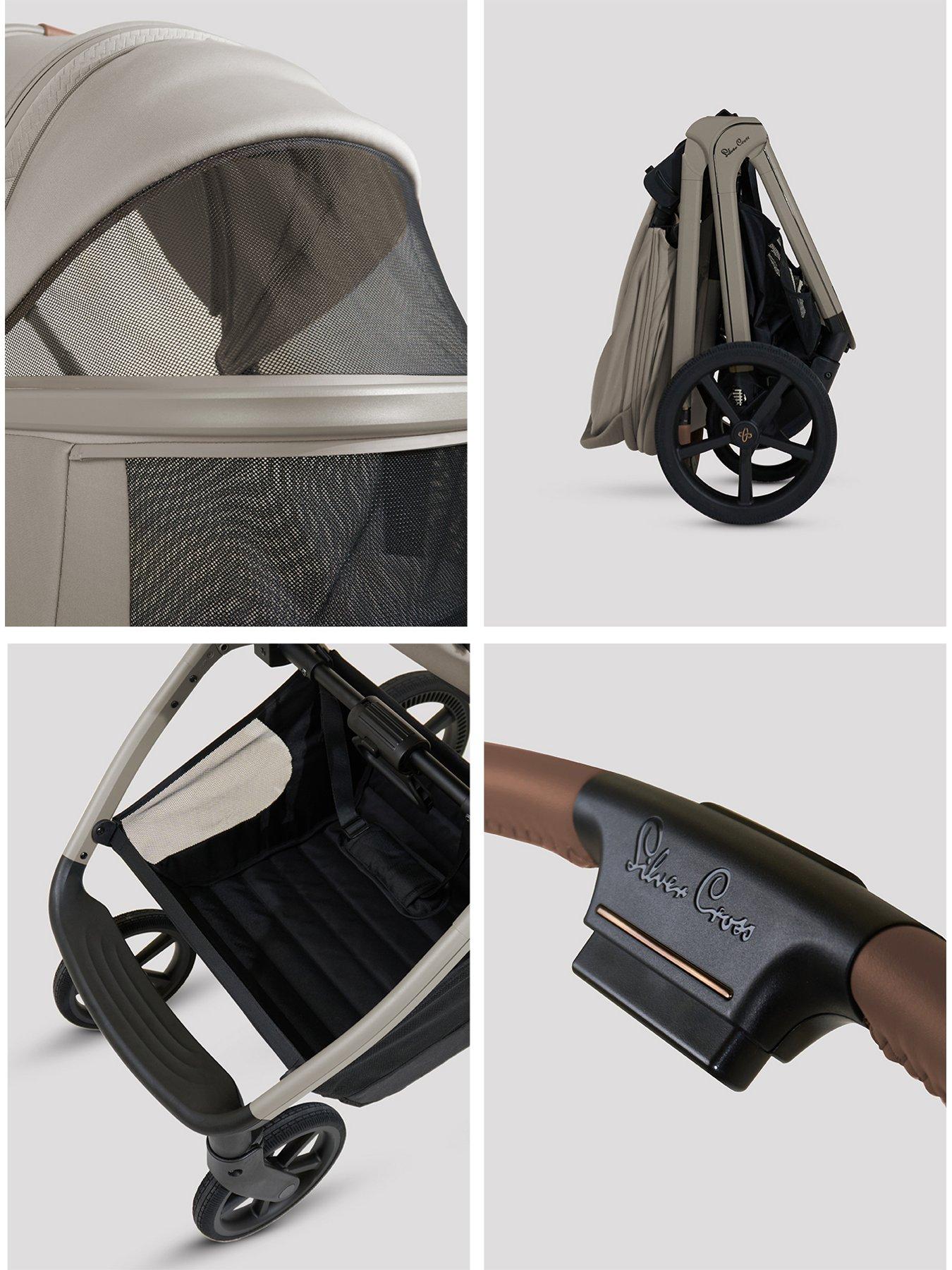 Image 7 of 7 of Silver Cross Cove Ultimate 360 Family Car Seat Bundle - Champagne - Natural Taupe