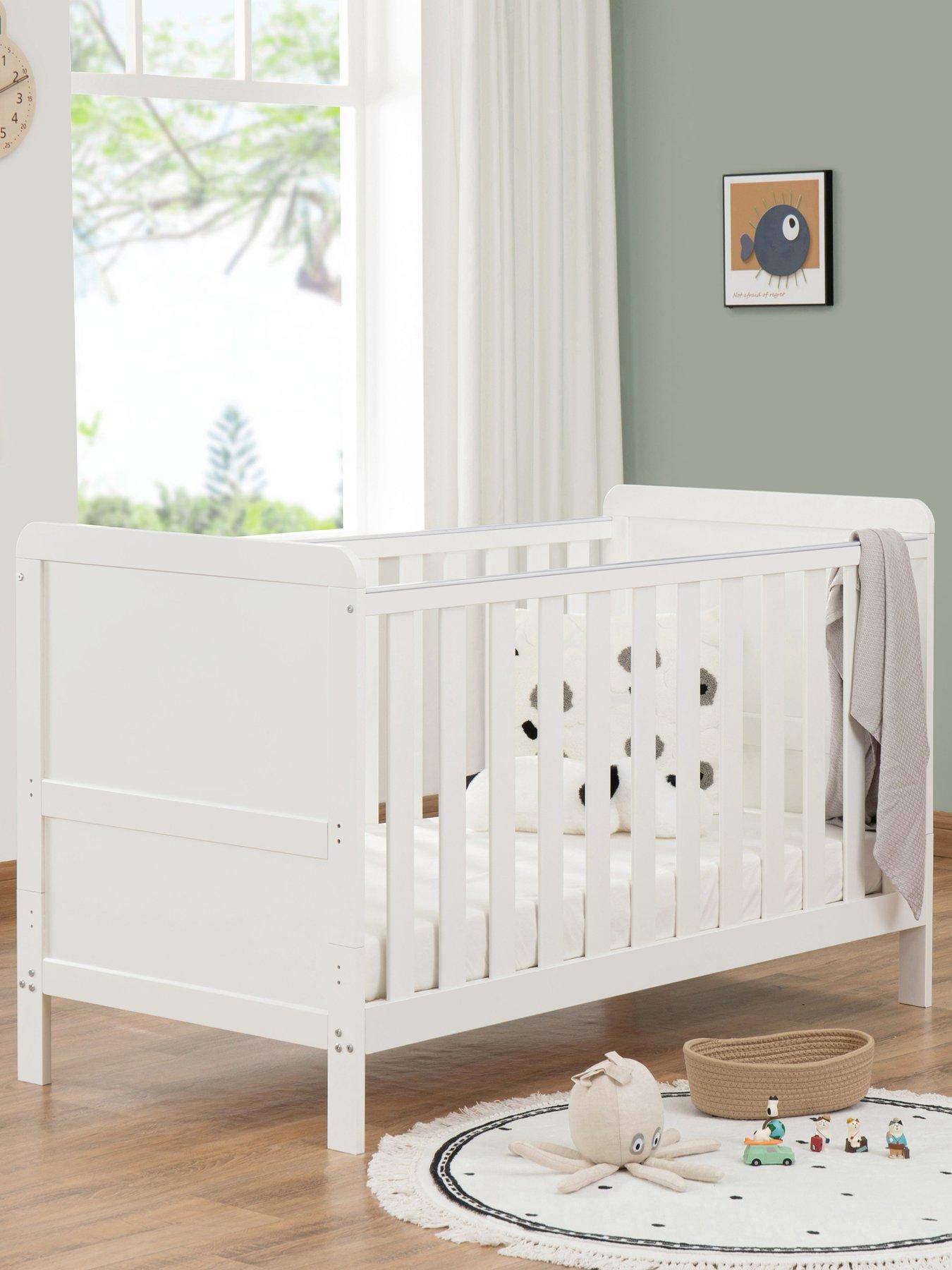 undefined Caro Urban Cot Bed - White