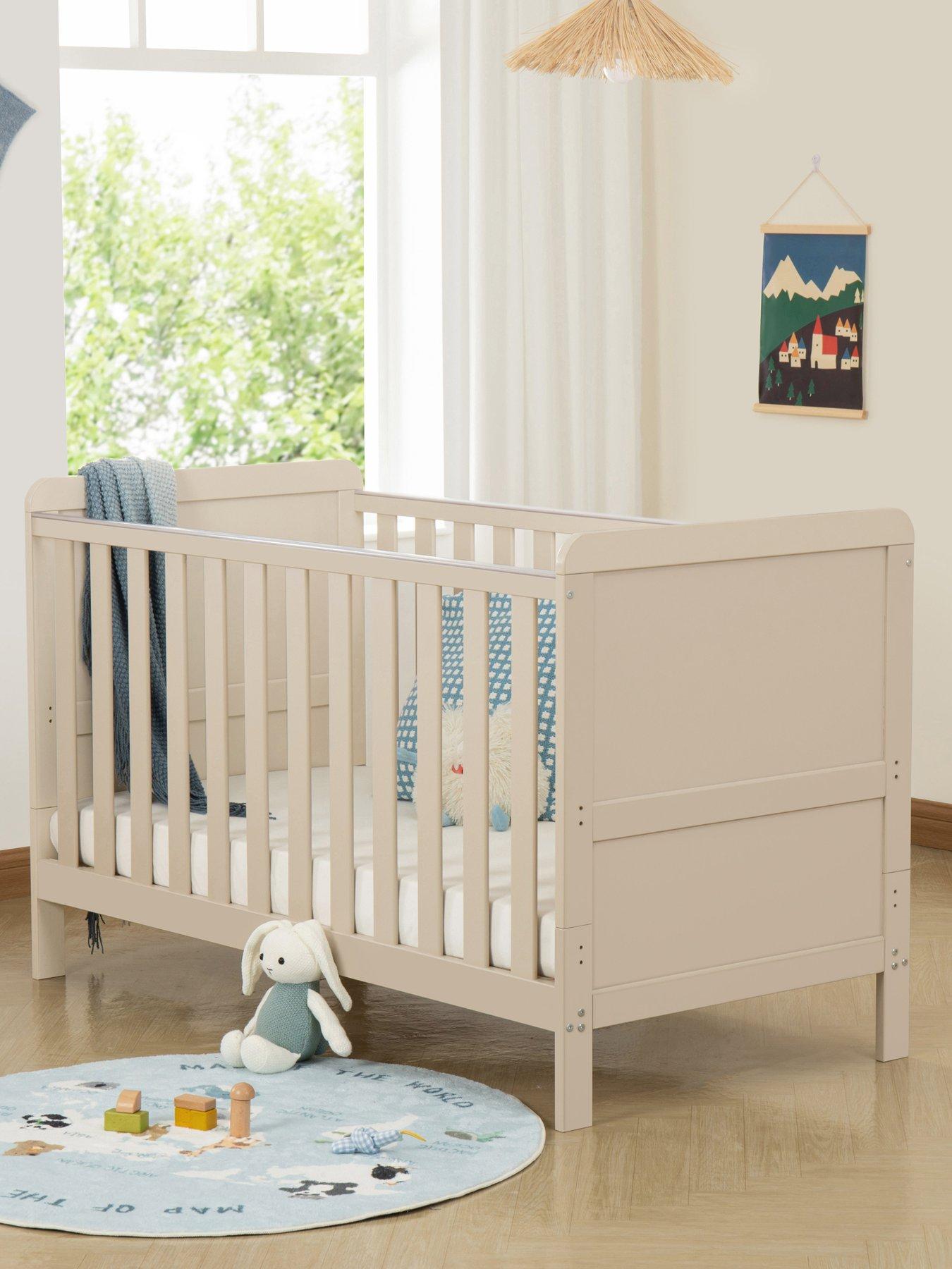 undefined Caro Urban Cot Bed - Cashmere