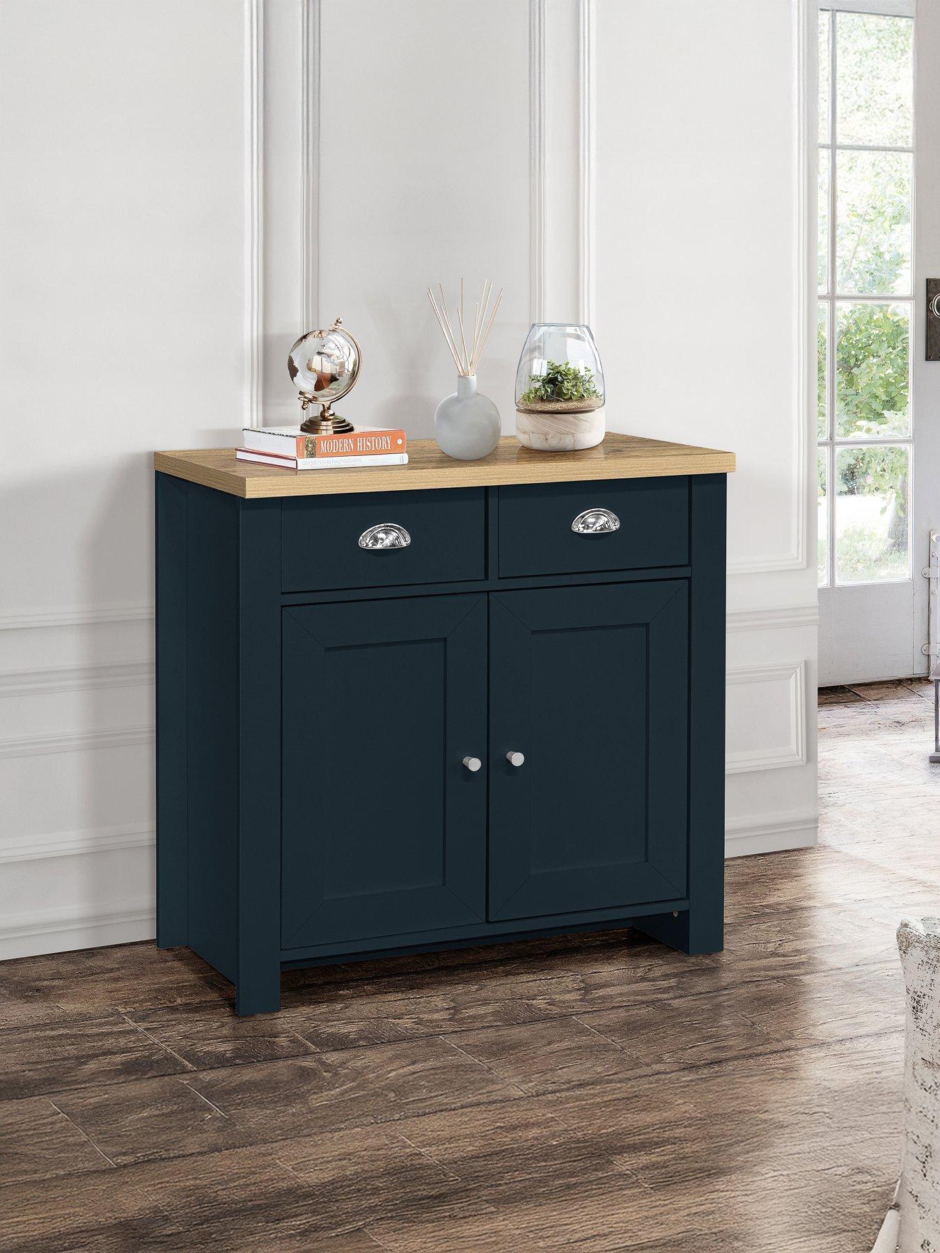 birlea-highgate-2-door-2-drawer-sideboard